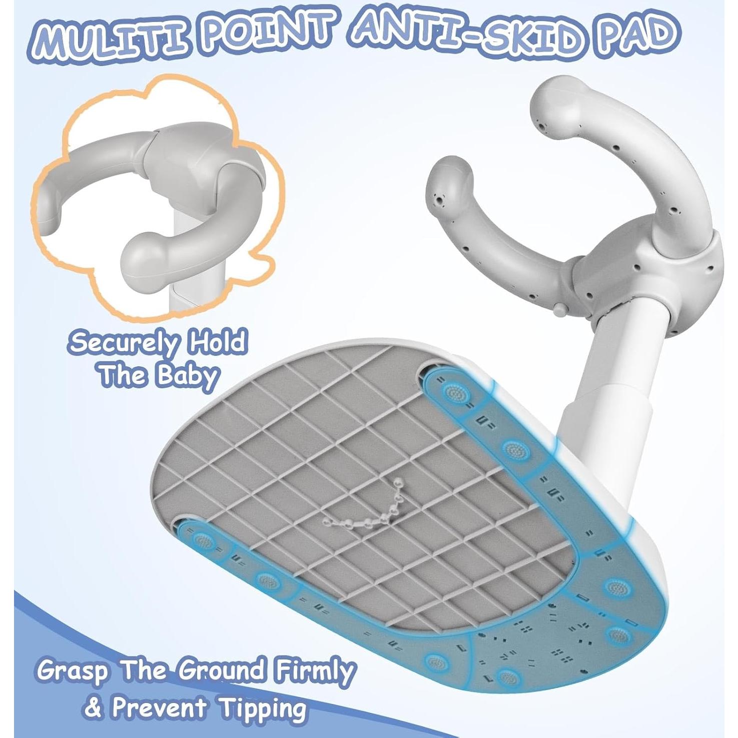Soporte de Baño Ajustable VIDUTC para Bebés 6-36 Meses