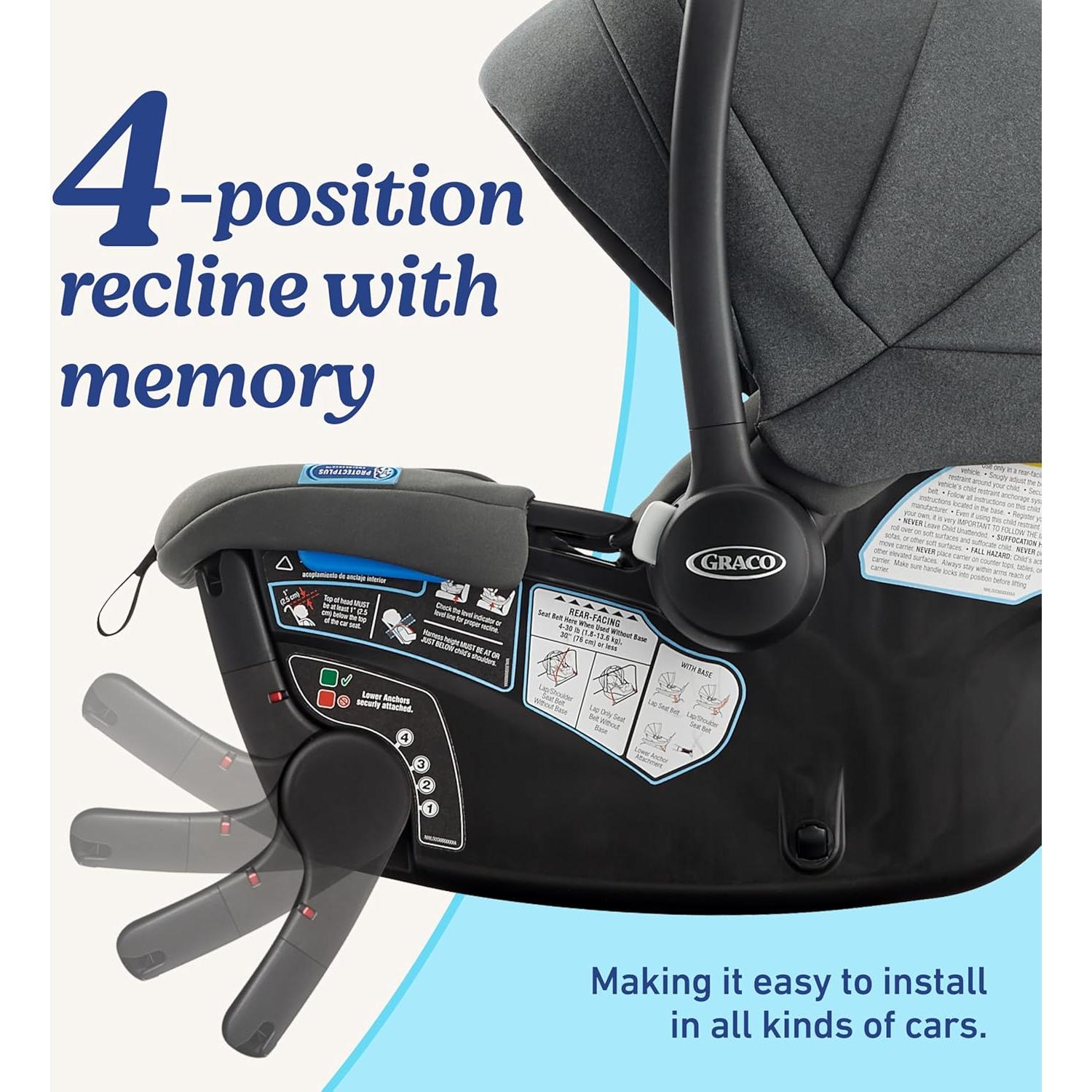 Asiento de Auto Graco GoMax para Bebés 1.8-13.6 kg