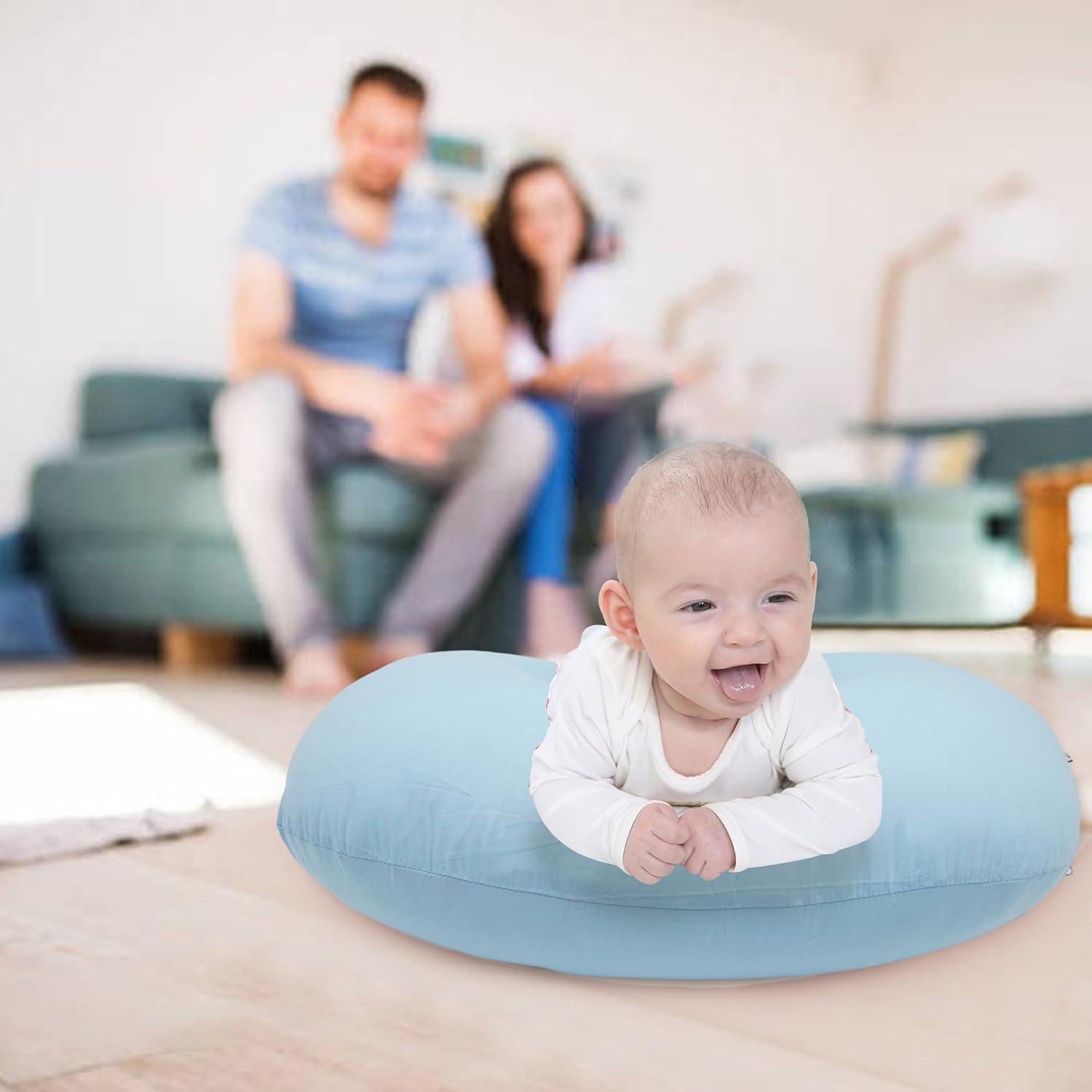 Cojín de Lactancia LAT 56x38 cm Algodón Desmontable Azul