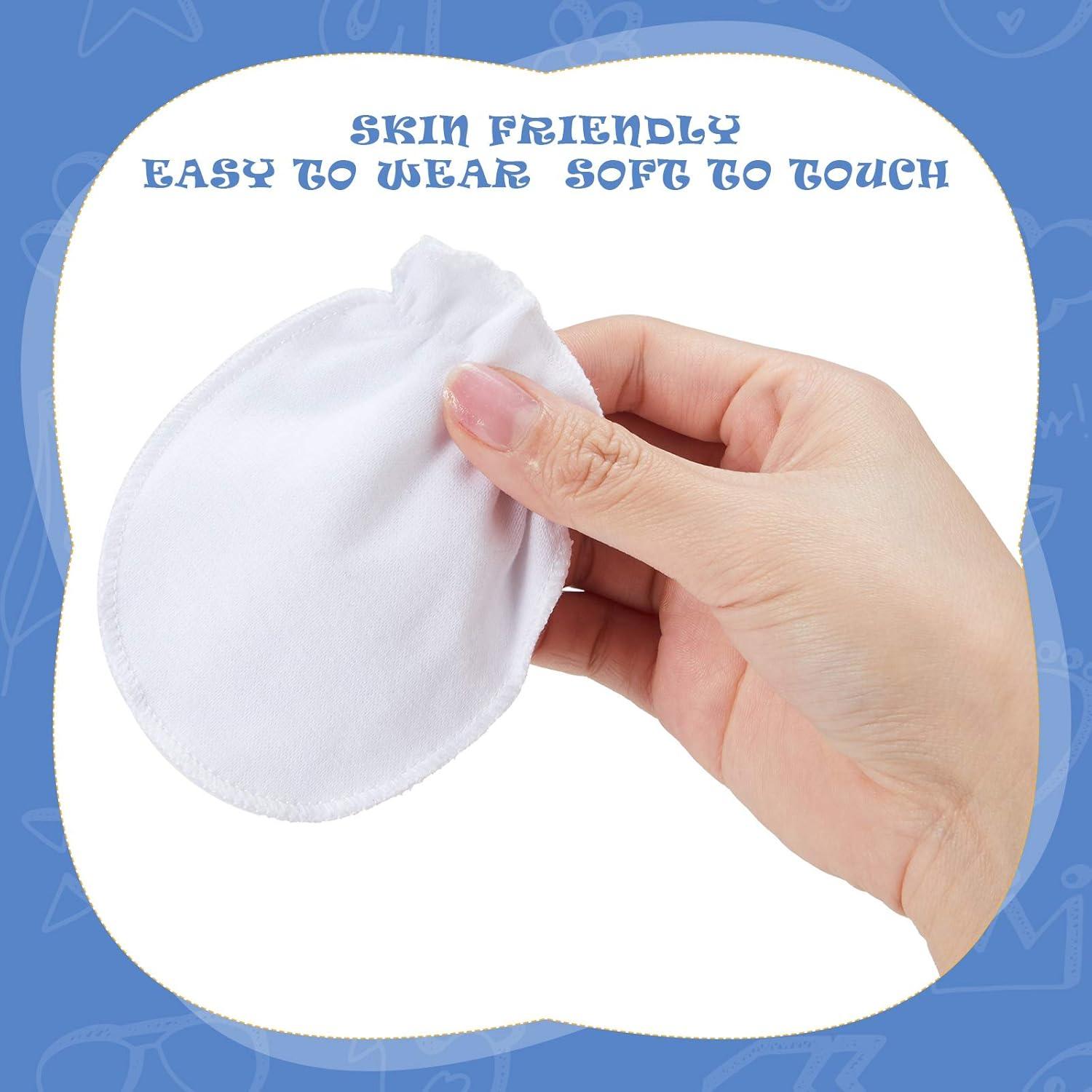 Syhood 6 Pares Manoplas de Algodón para Bebés 0-6 Meses