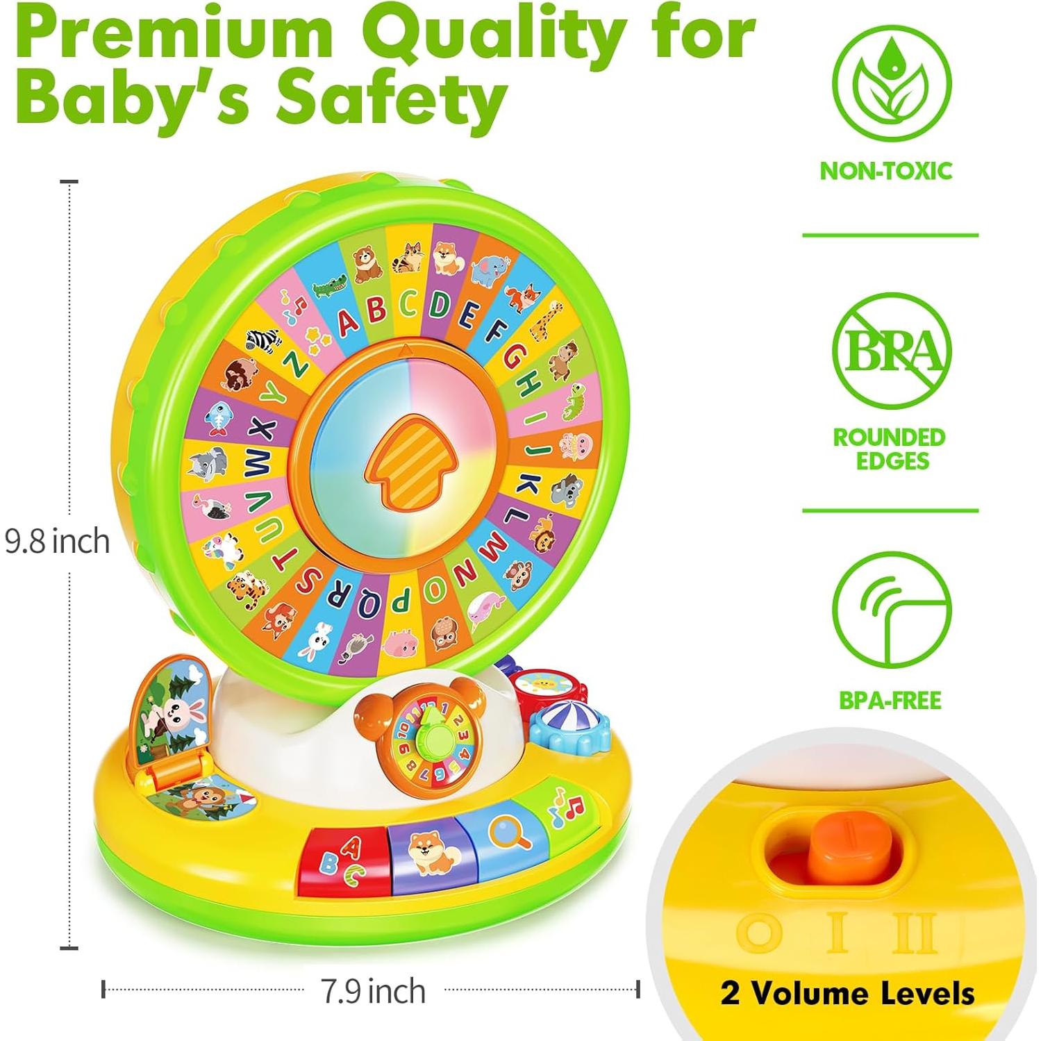 Juguete Musical Educativo Duchong para Niños 1-3 Años