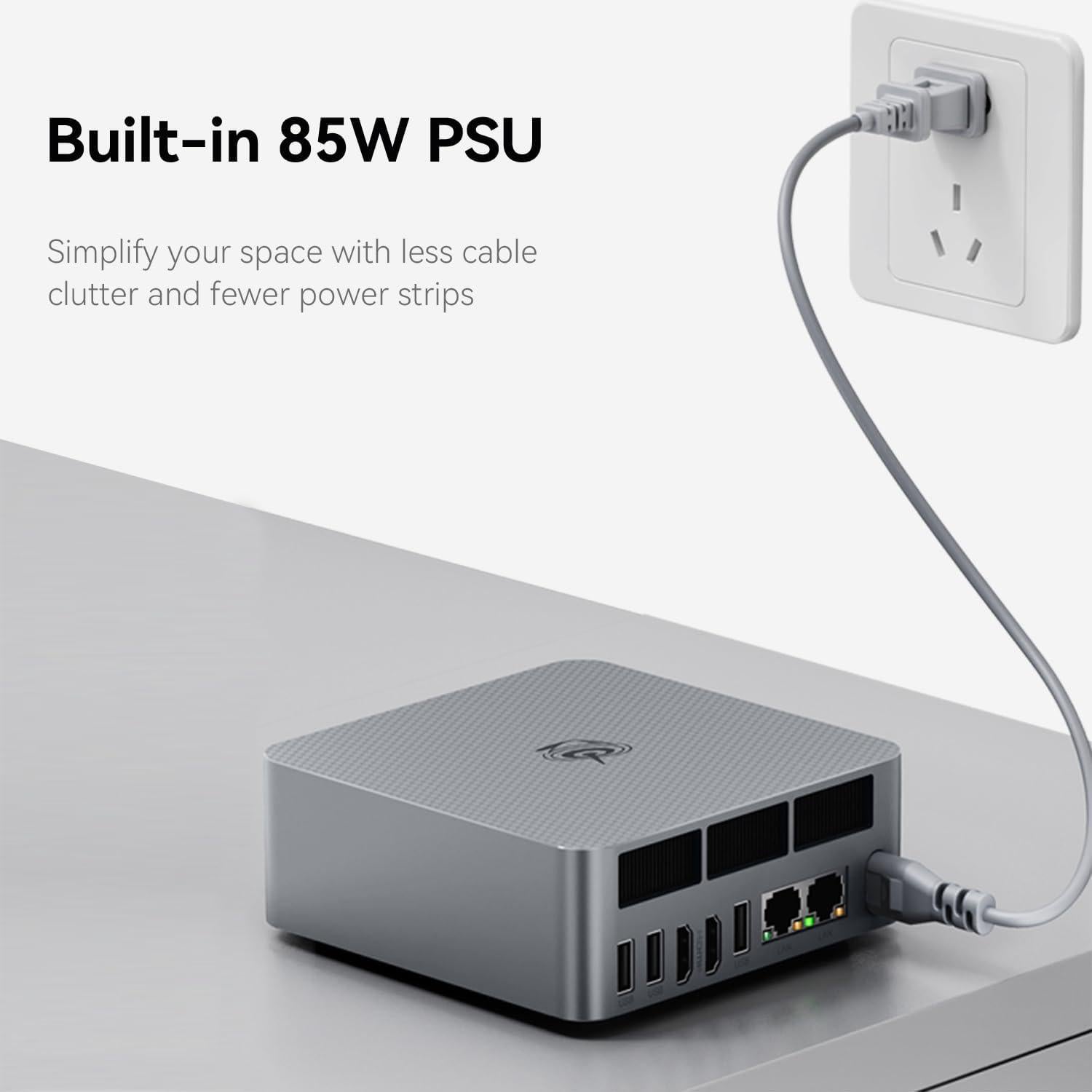 Mini PC Beelink EQI i3-1220P 16GB RAM 500GB SSD WiFi 6