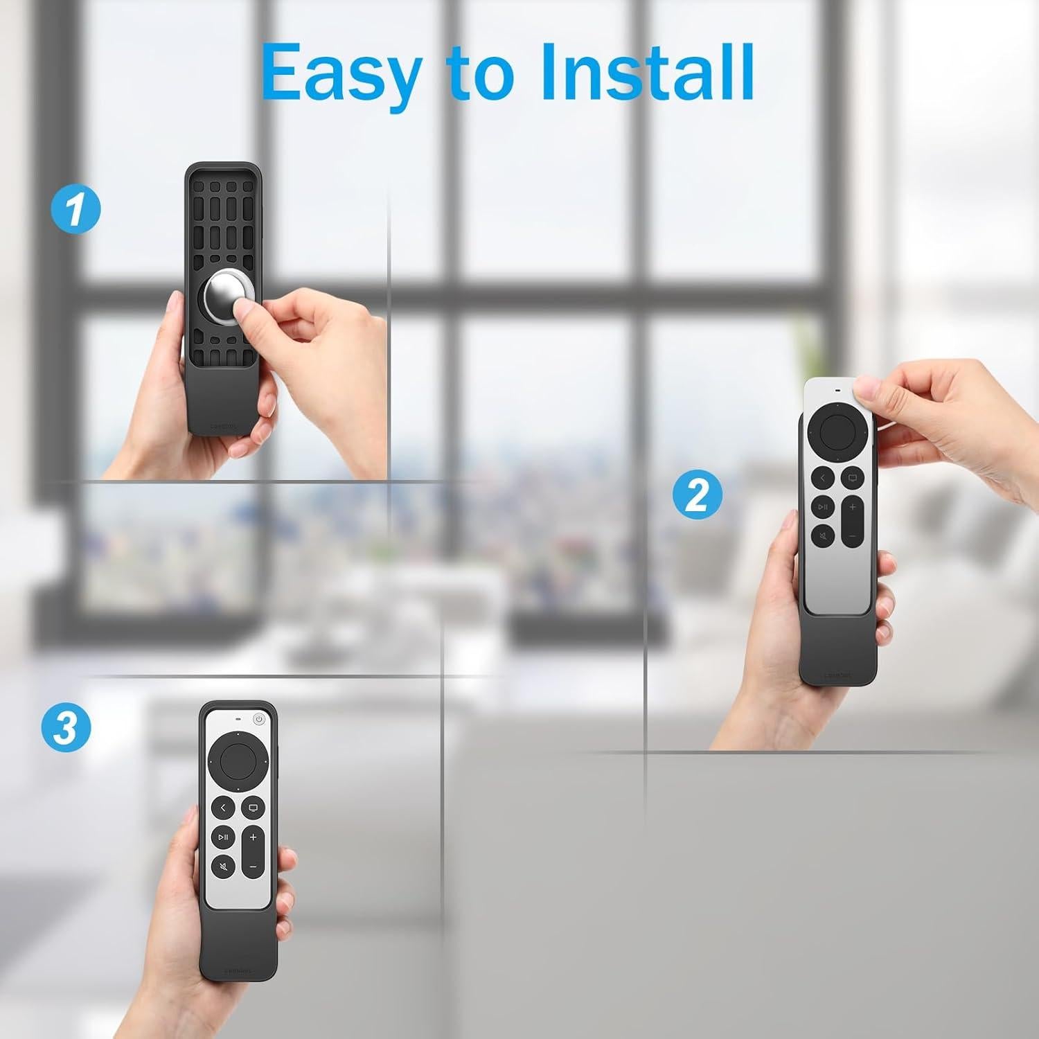 Funda Protectora Fintie 2-en-1 para Control Remoto Apple TV 4K HD