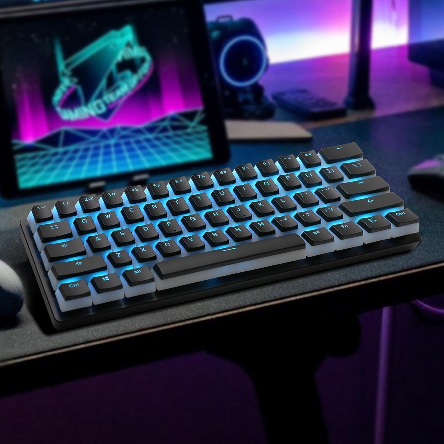 Conjunto de Teclas Retroiluminadas PBT Happy Balls 108 Piezas