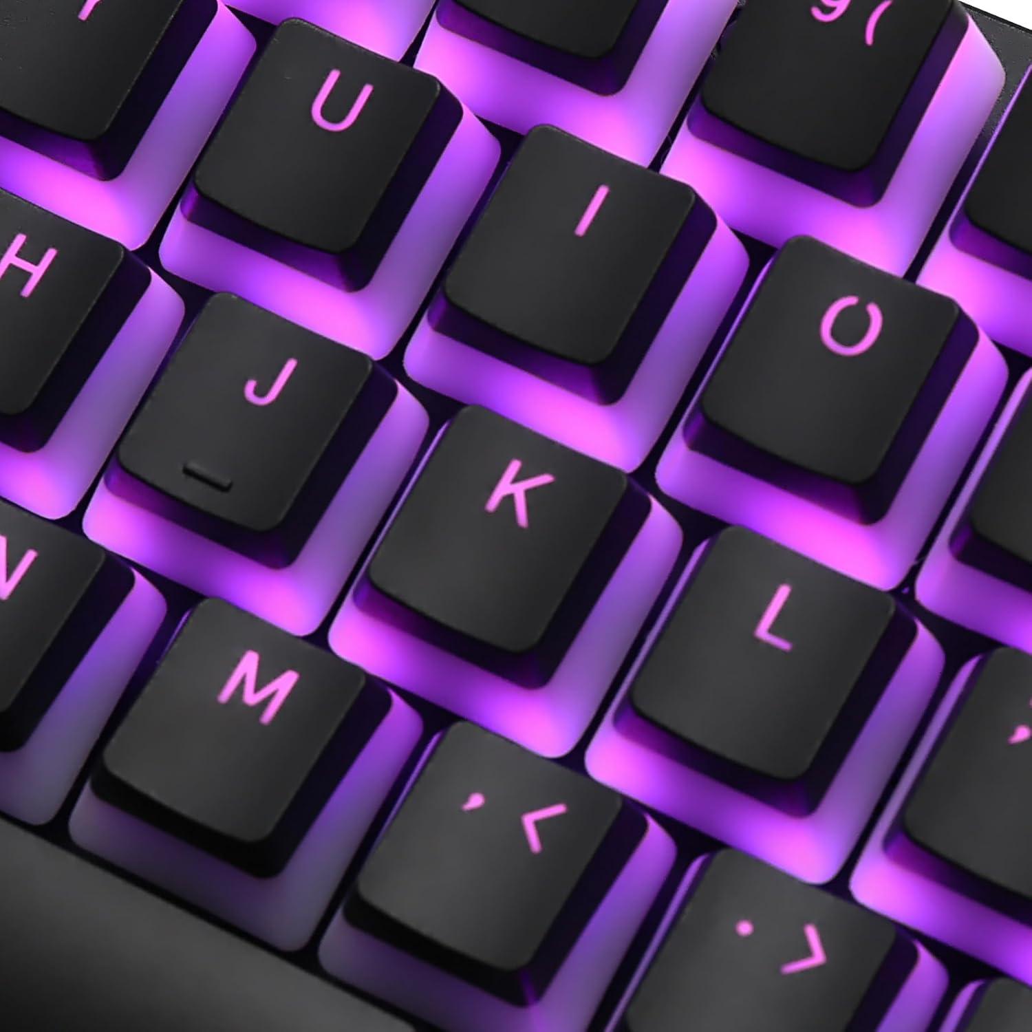 Conjunto de Teclas Retroiluminadas PBT Happy Balls 108 Piezas