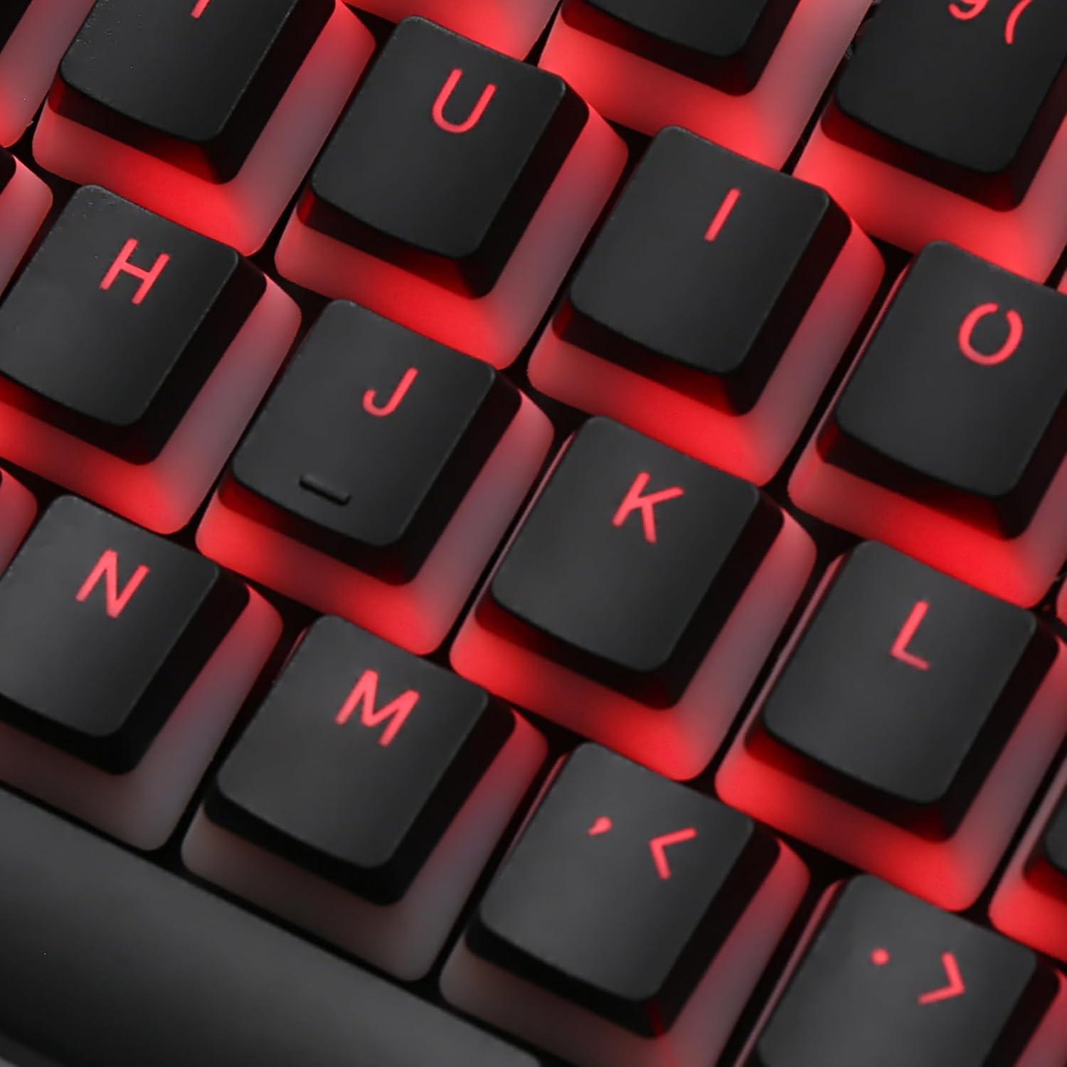 Conjunto de Teclas Retroiluminadas PBT Happy Balls 108 Piezas