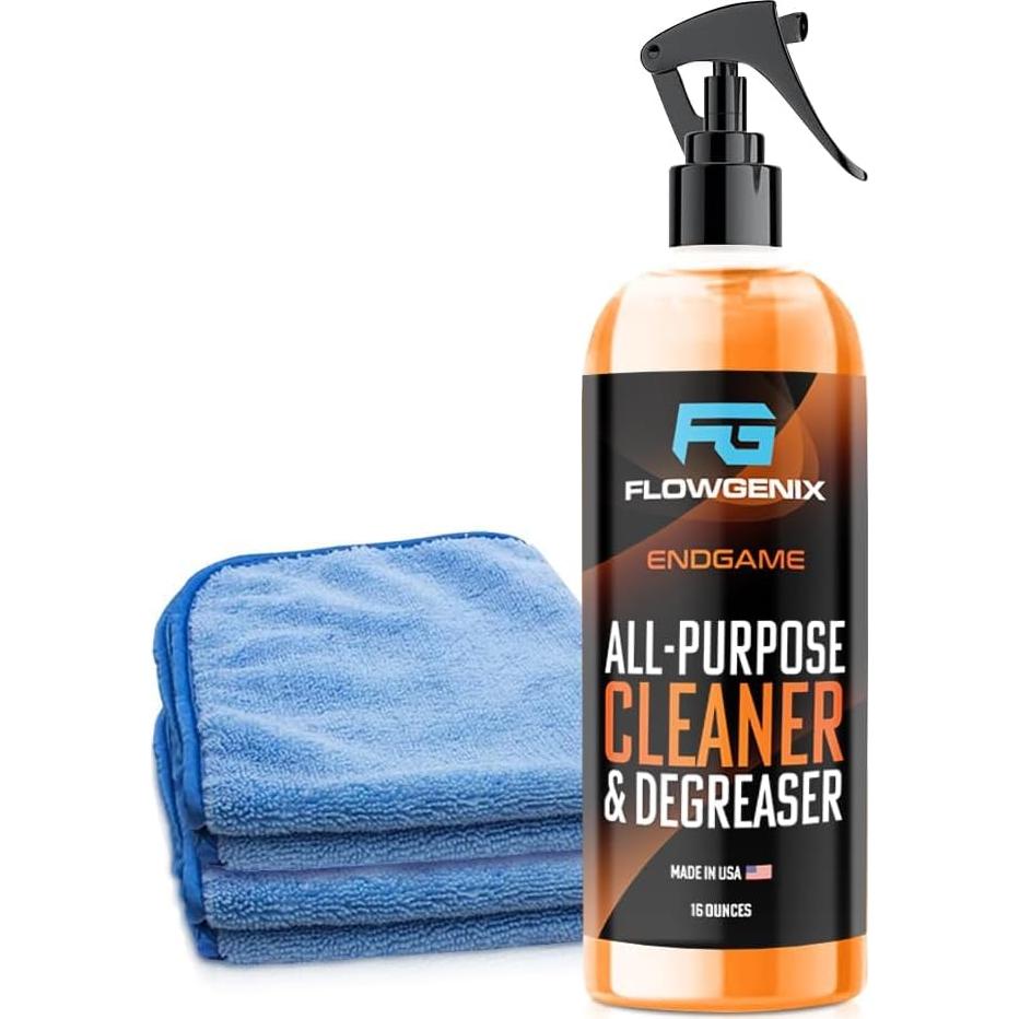 Limpiador Multiusos Flowgenix 473ml para Autos y Muebles