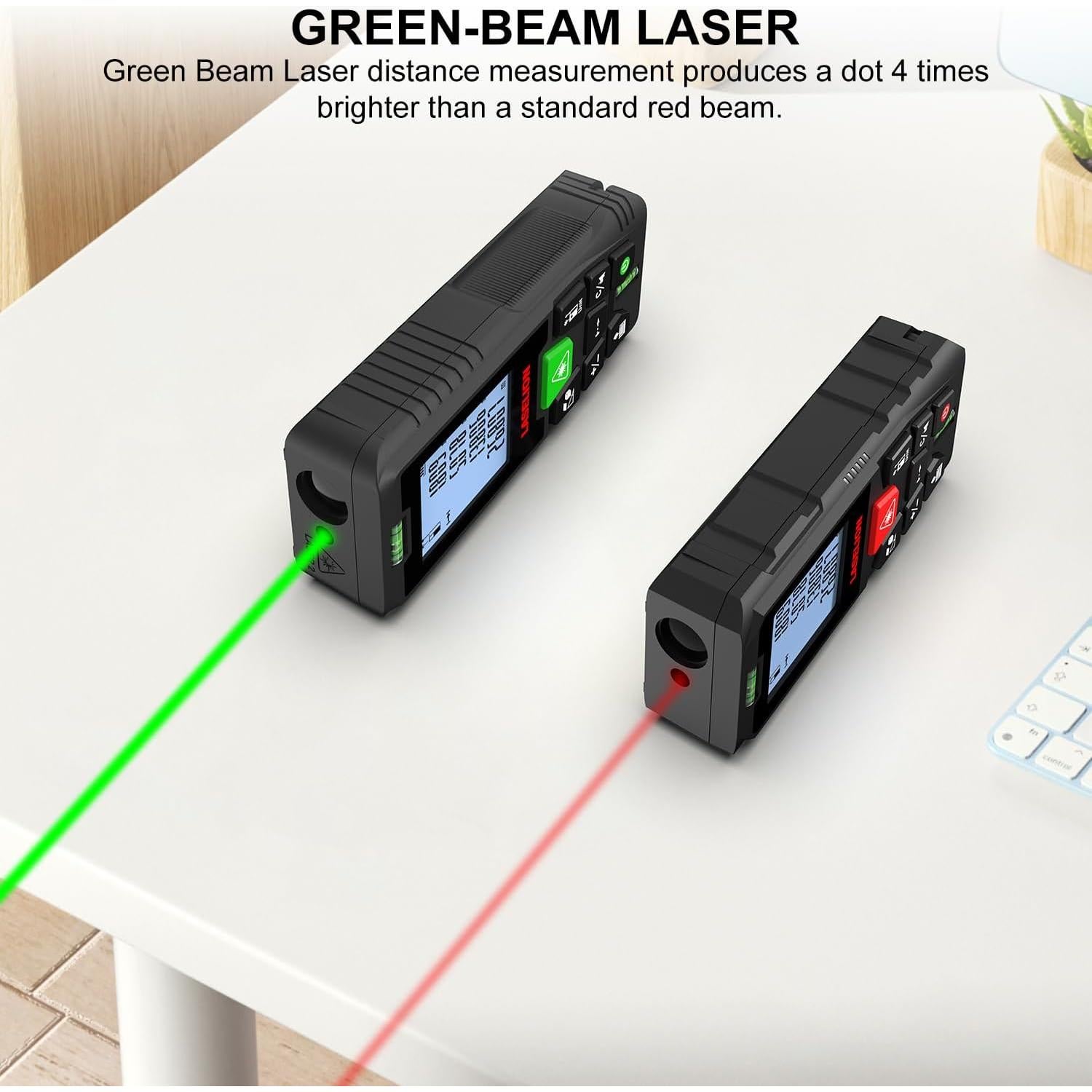 Medidor de Distancia Láser LASELION LG50 50m Pantalla LCD