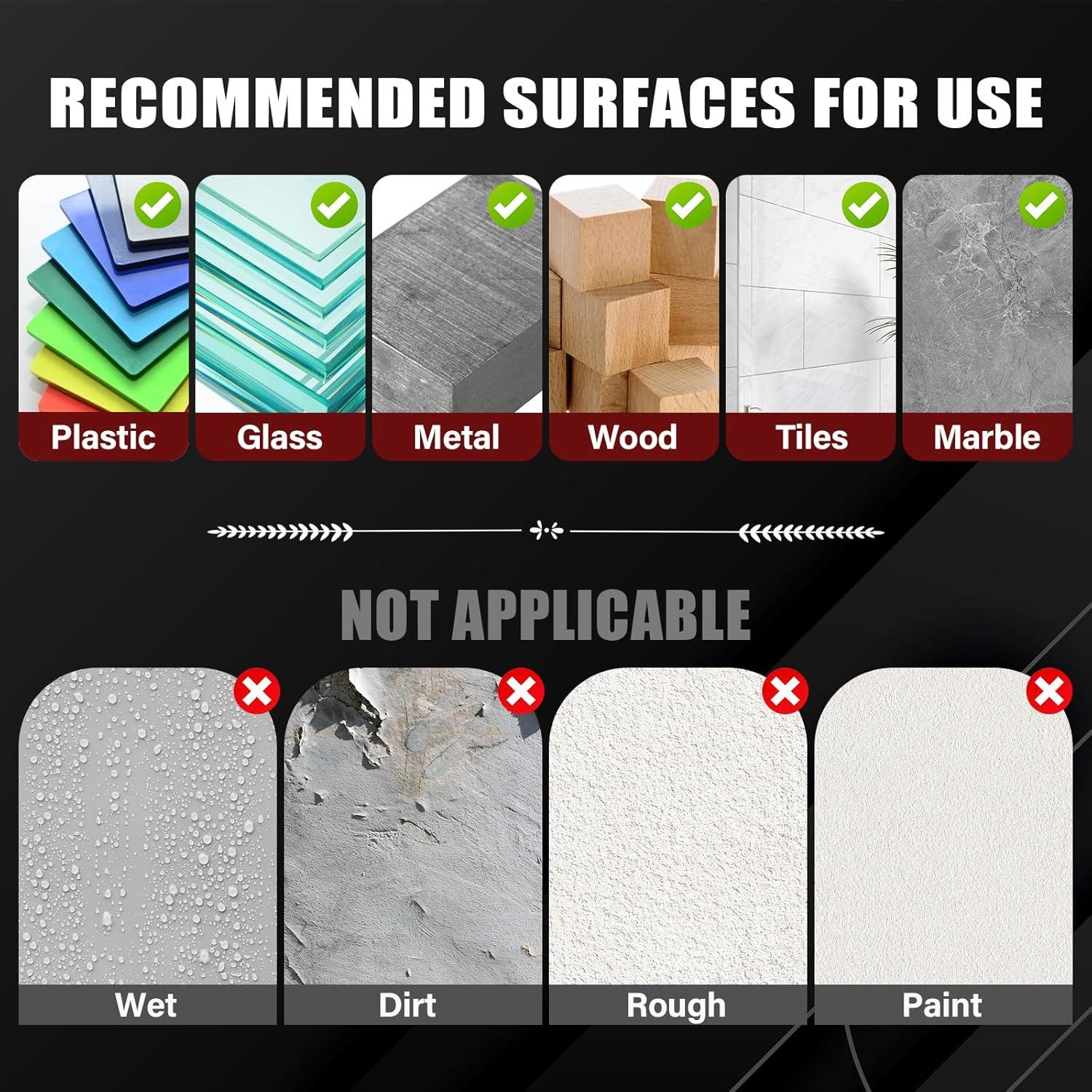 Cinta Nano Doble Cara Navona 70 Pcs 1 y 2 Pulgadas Transparente