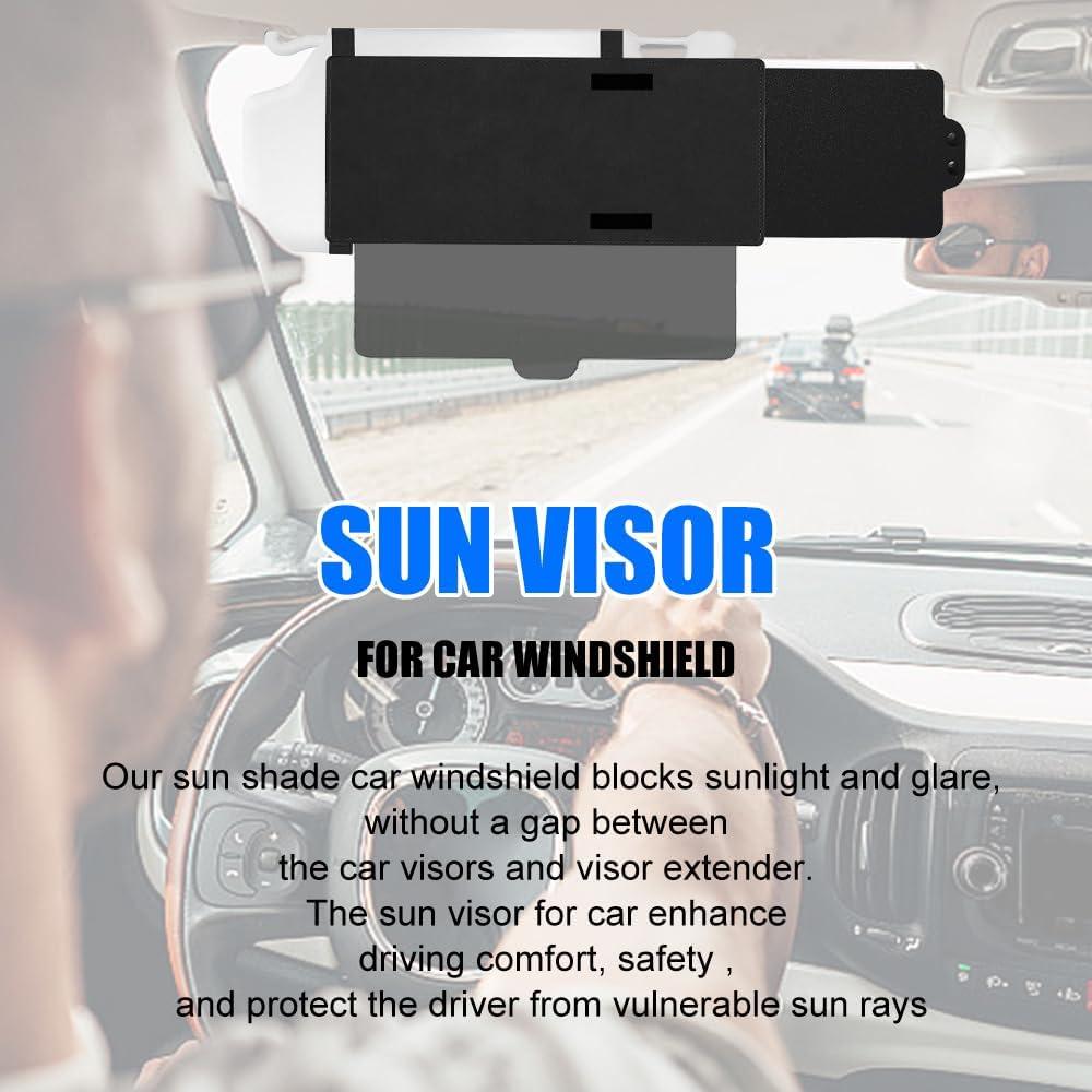 Extensor de Visera Solar HAOBO Polarizado para Coche - Antirreflejo