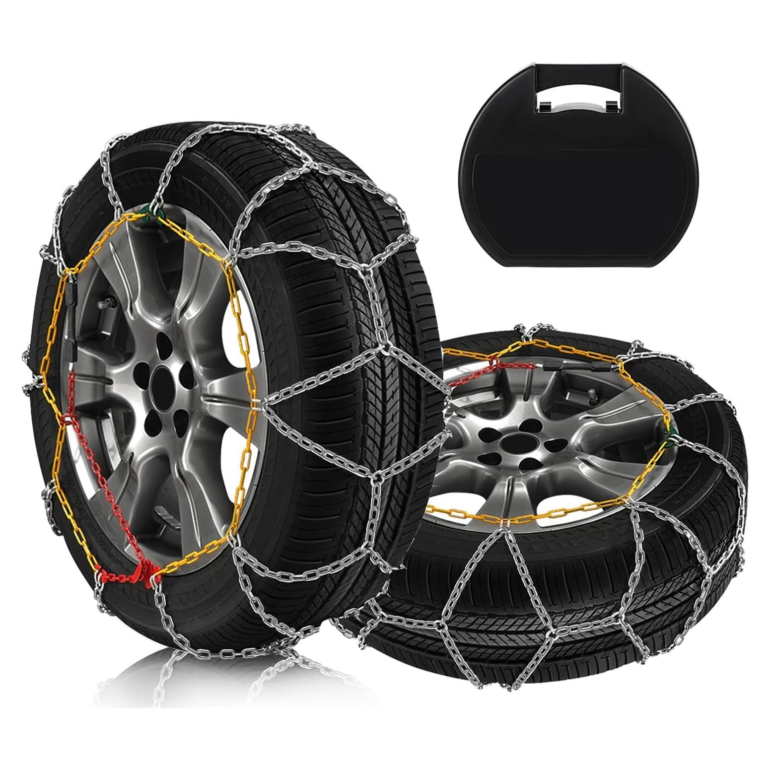 Cadenas de Nieve SCITOO KN130 para Automóviles y SUV - Juego de 2