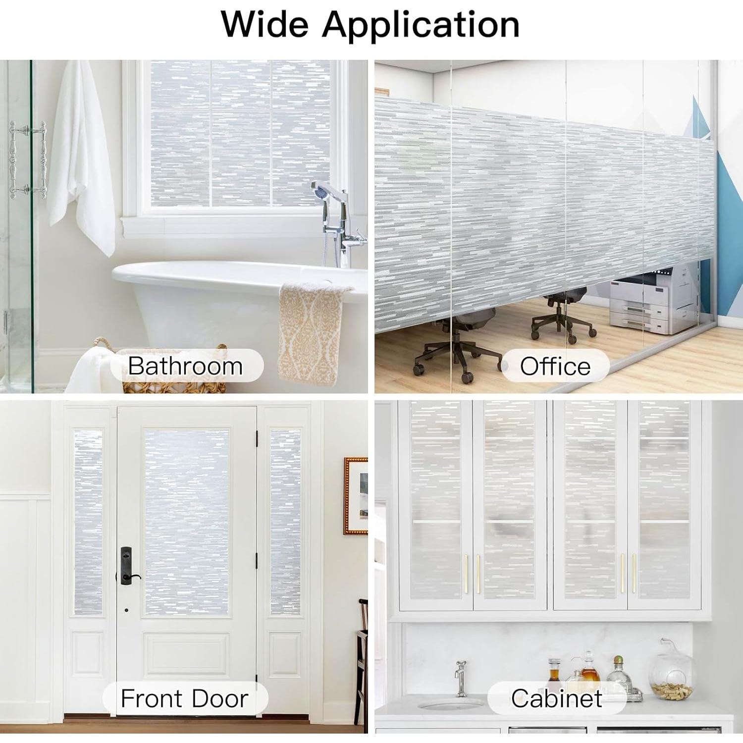 Película de Privacidad DOWELL 44.5x150 cm Vinilo Esmerilado