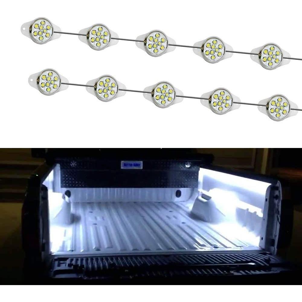 Kit de Iluminación LED iJDMTOY para Carga de Camiones 10 Piezas