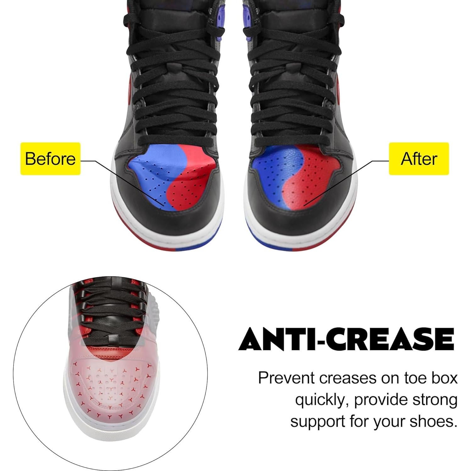 4 Pares de Protectores Anticrease TUPEED para Zapatos Mujer 5-9