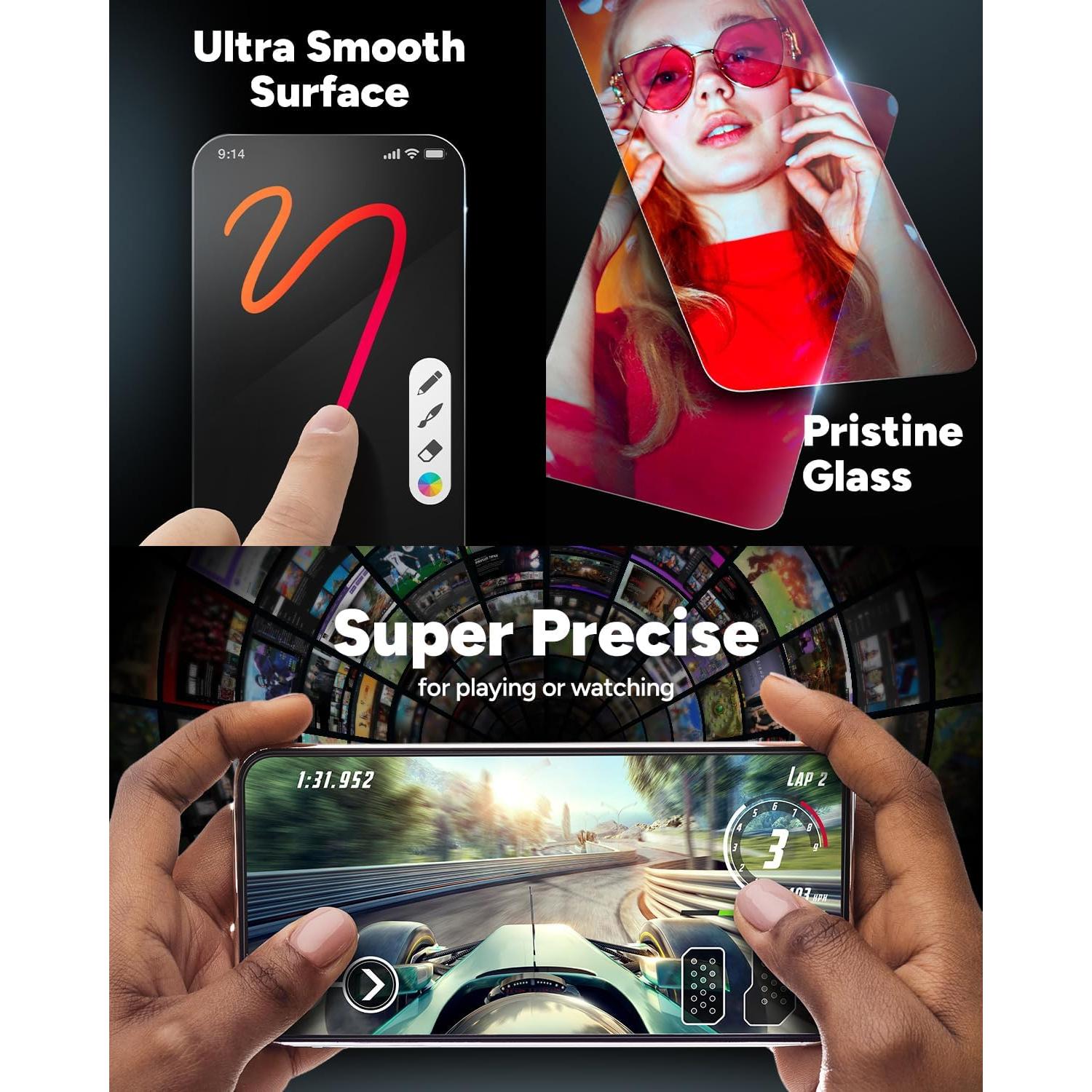 Protector de Pantalla ZAGG Glass Elite para iPad Air 13"