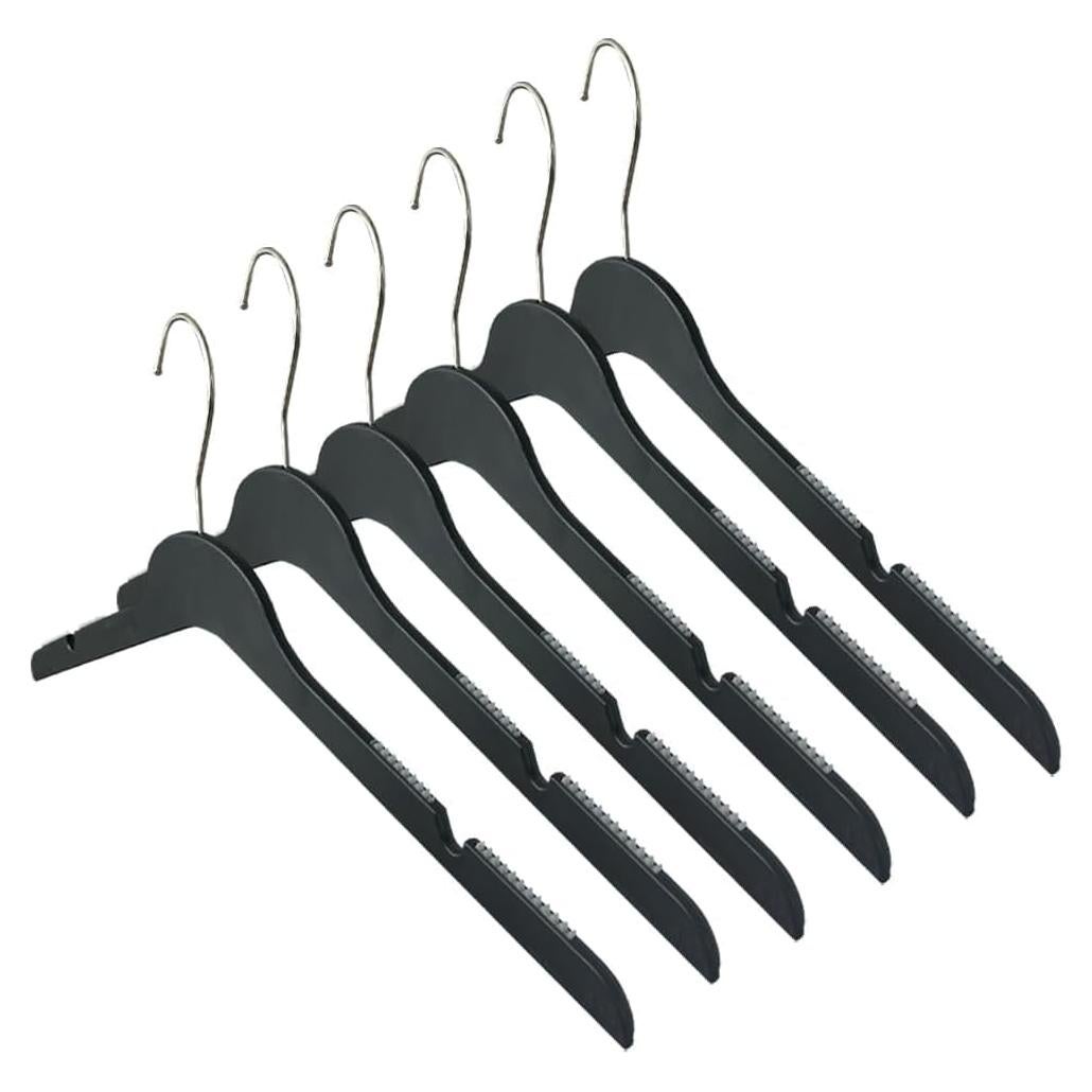 Perchas de Plástico Antideslizantes Perfectly Closeted - 6 Unidades