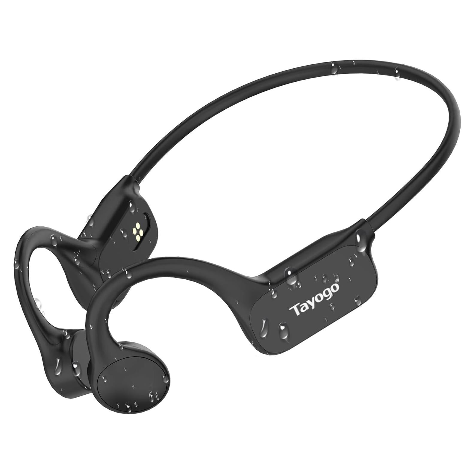 Auriculares Tayogo W26 Conducción Ósea Impermeables IPX8