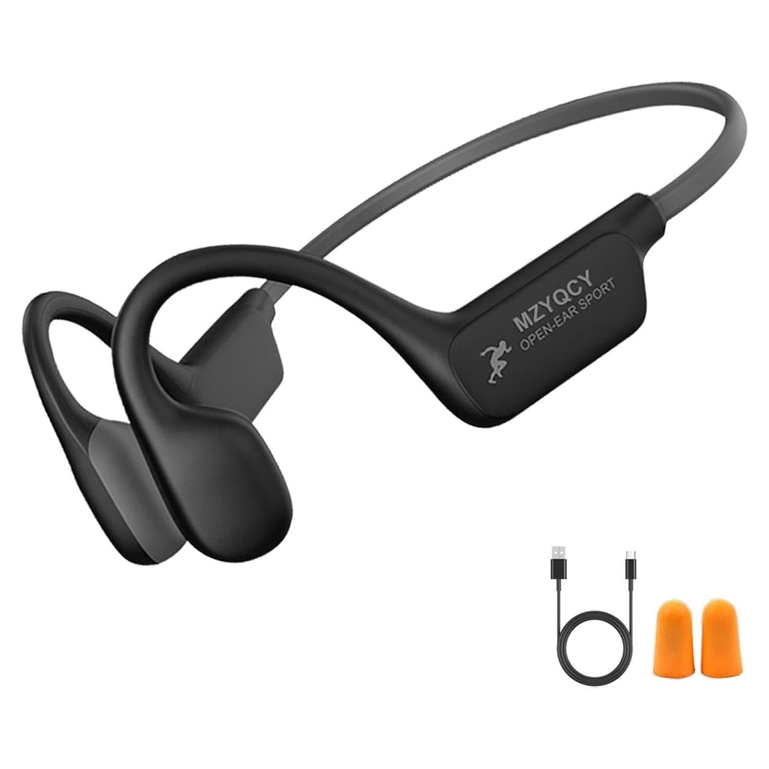 Auriculares Inalámbricos Bluetooth 5.4 MZYQCY A28 Conducción Ósea IPX6