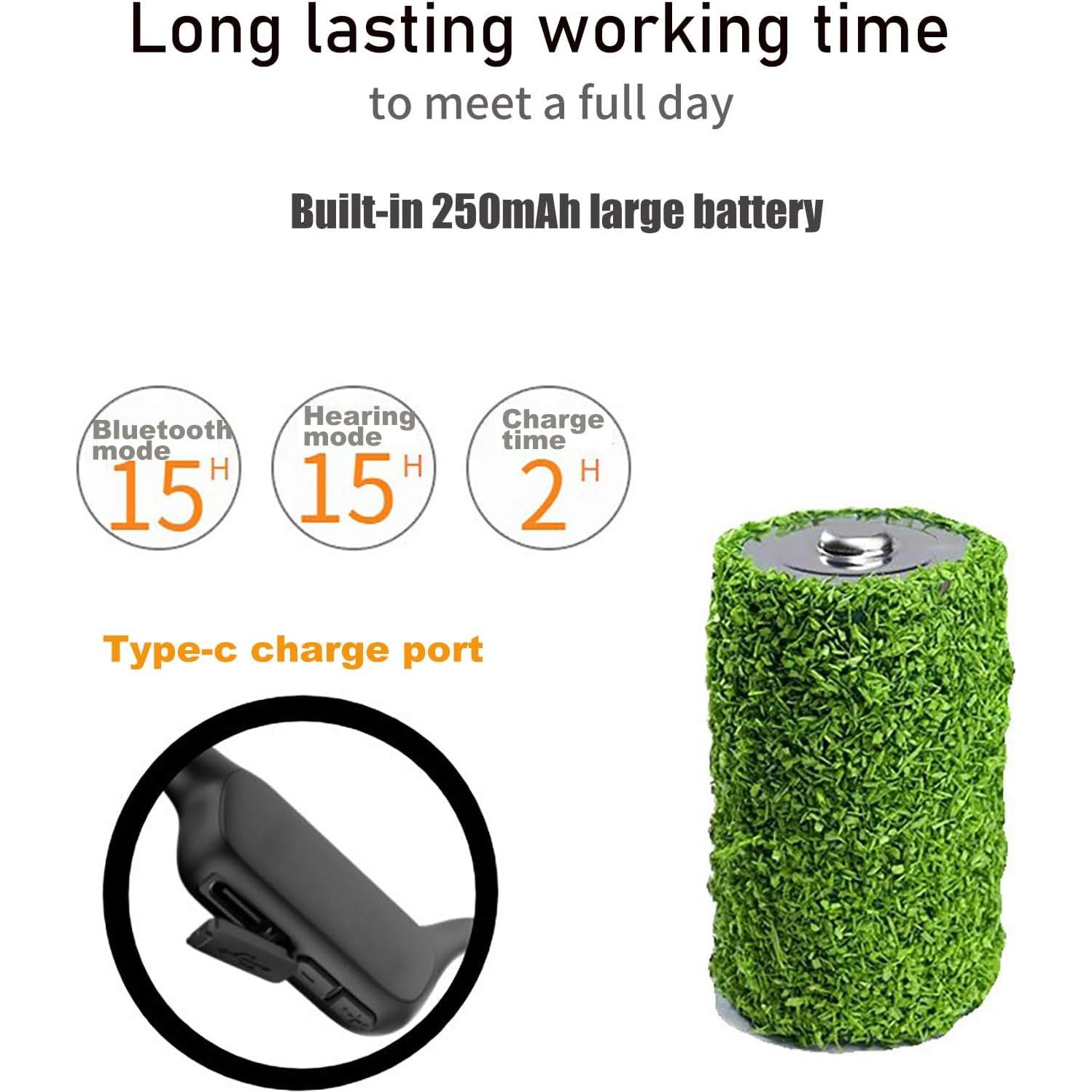 Auriculares Bluetooth Beisidi SoneHearing S1 Conducción Ósea 15H