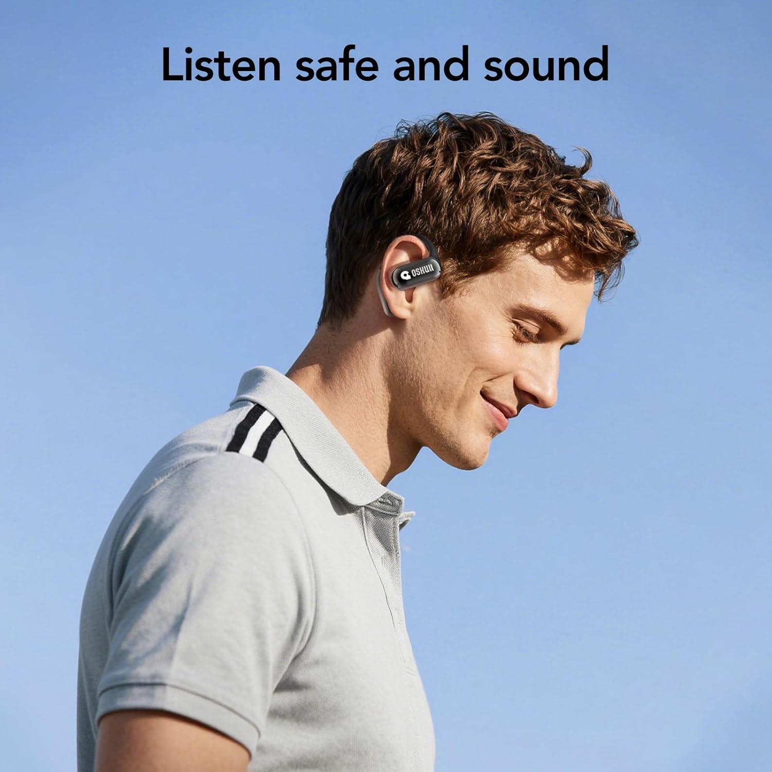 Auriculares In-Ear Abiertos MFish Bluetooth 5.0 Impermeables