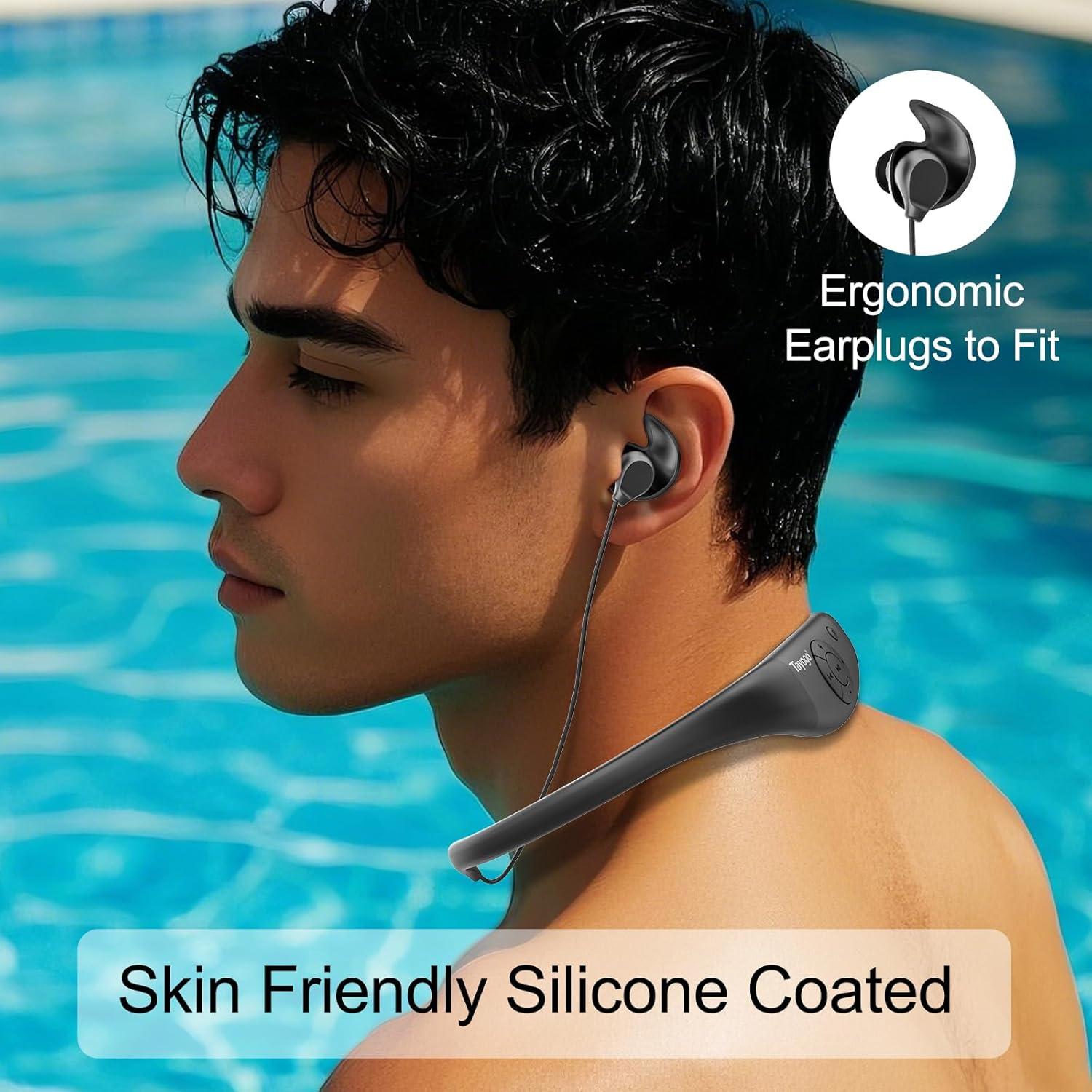 Reproductor MP3 a Prueba de Agua Tayogo W18 32GB Bluetooth 5.4