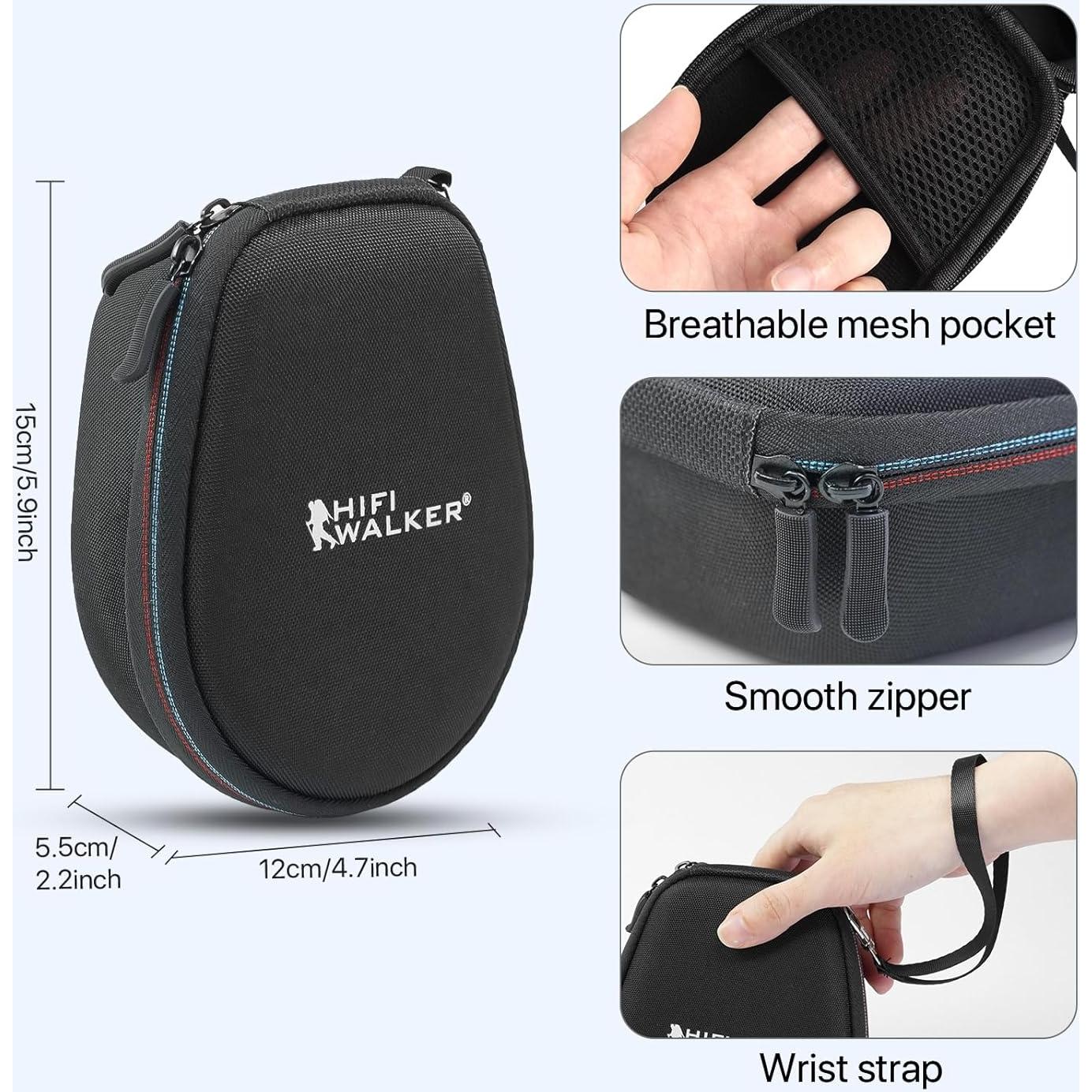 Funda Dura para Auriculares HIFI WALKER T10 Air - Negro