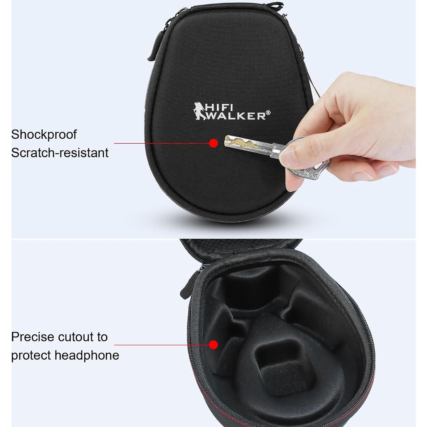 Funda Dura para Auriculares HIFI WALKER T10 Air - Negro