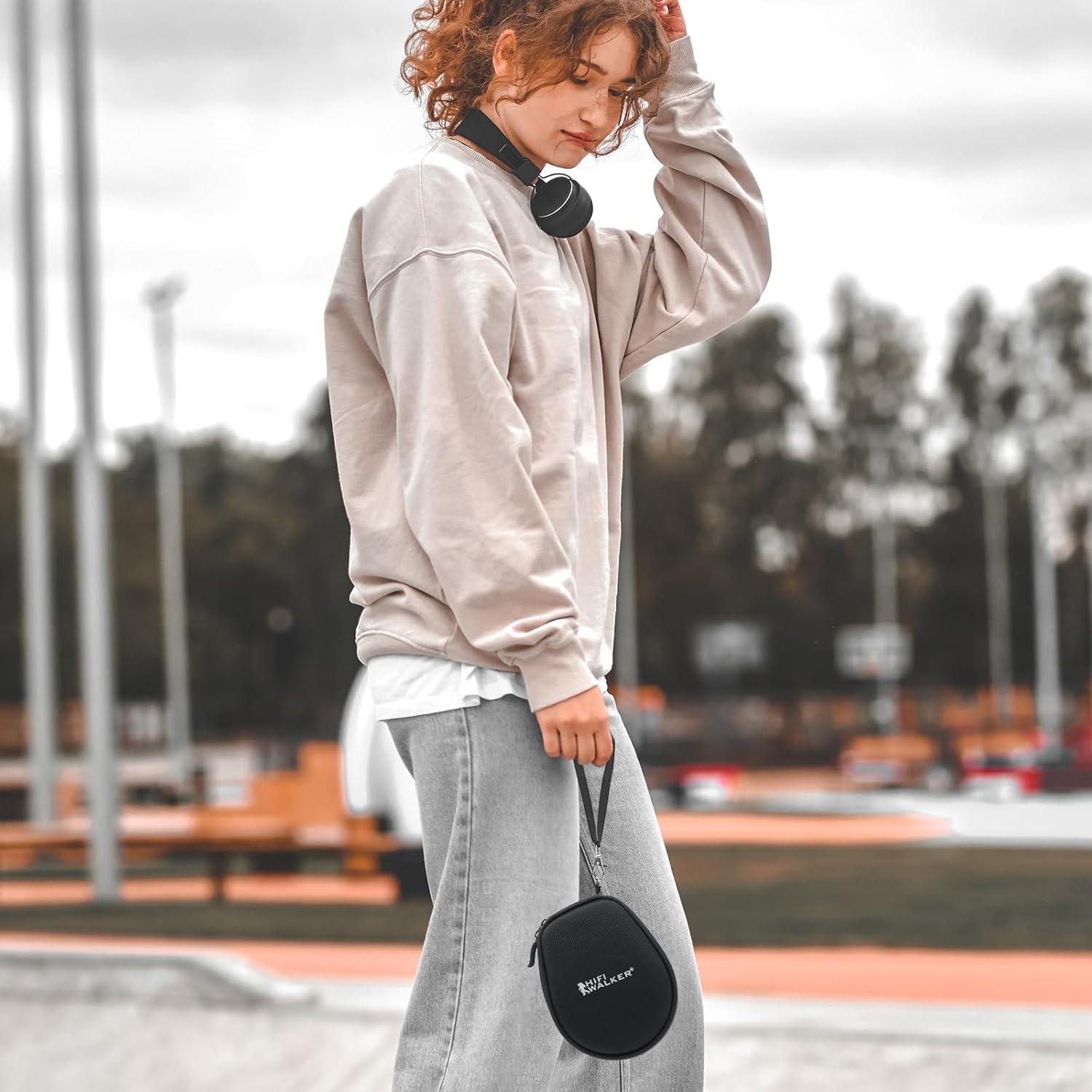 Funda Dura para Auriculares HIFI WALKER T10 Air - Negro