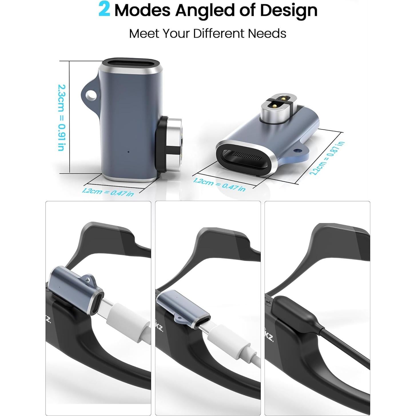 Cable de Carga USB A Sinoacc 1m para Auriculares Shokz