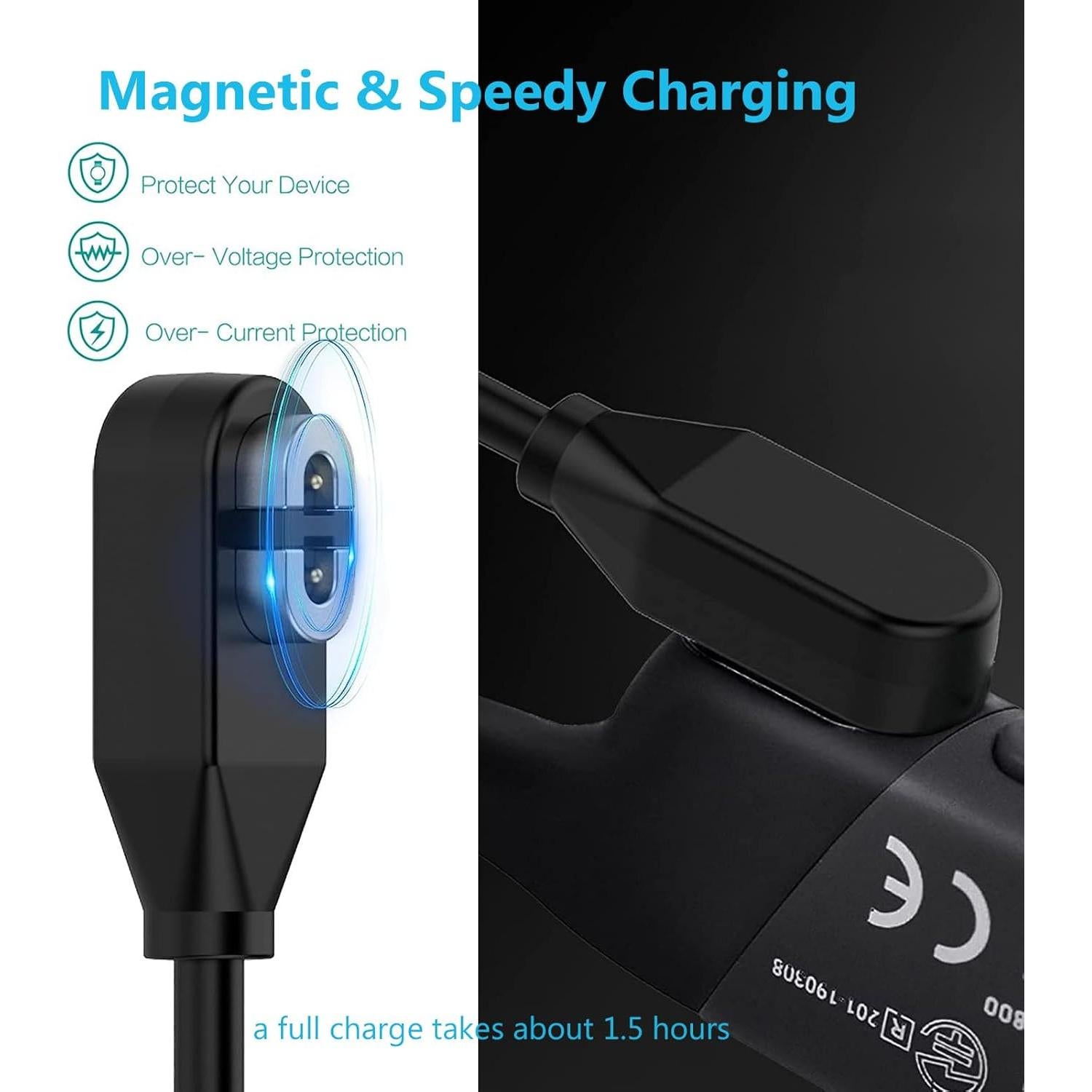 Cargador Rápido de Pared YCWZZH para AfterShokz Aeropex