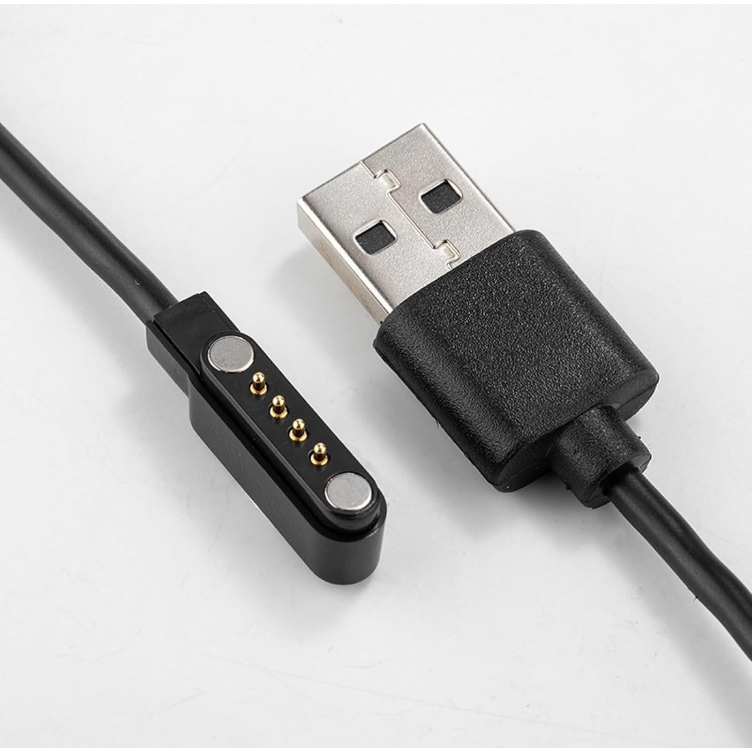 Cable de carga magnético USB Haourlife 60cm para auriculares