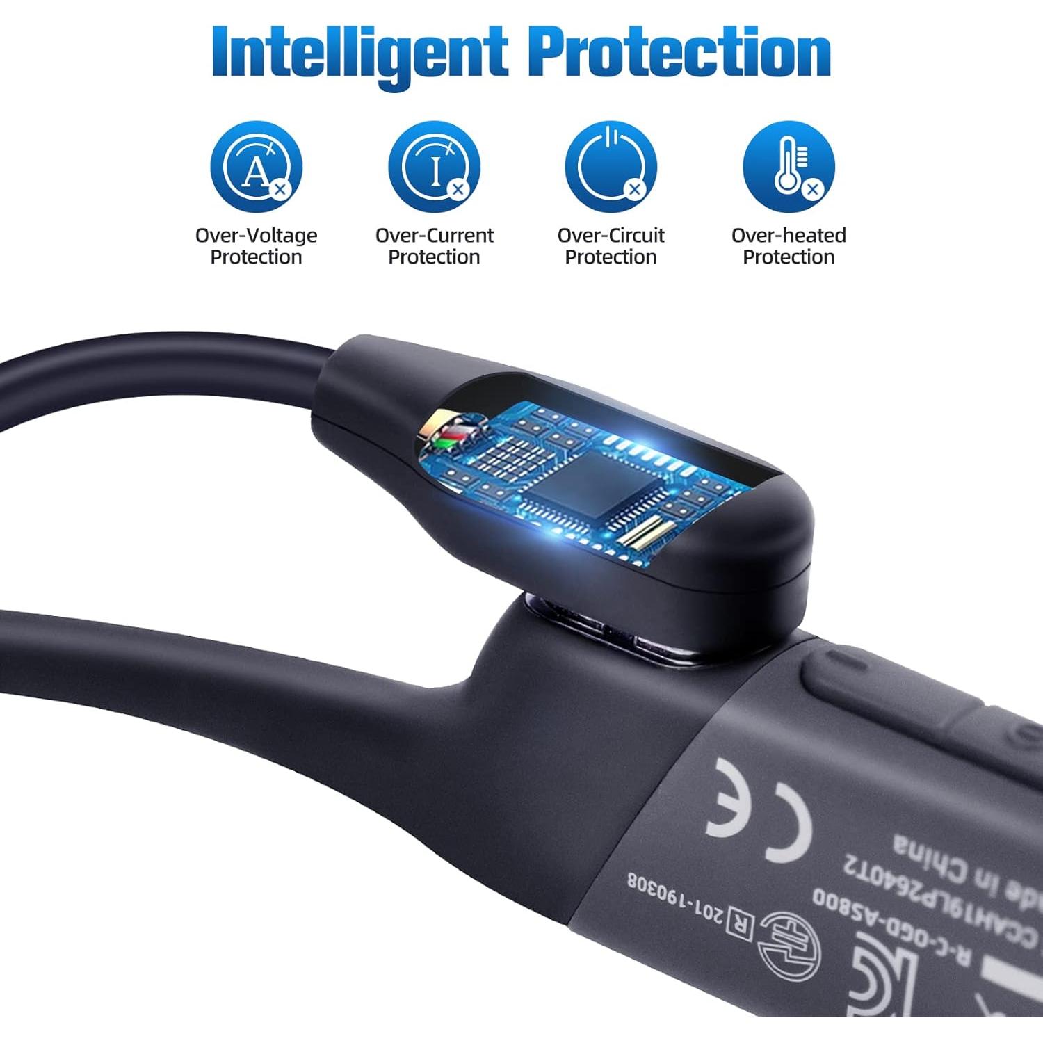 Cable de Carga 1m Seynli para AfterShokz Aeropex y OpenRun