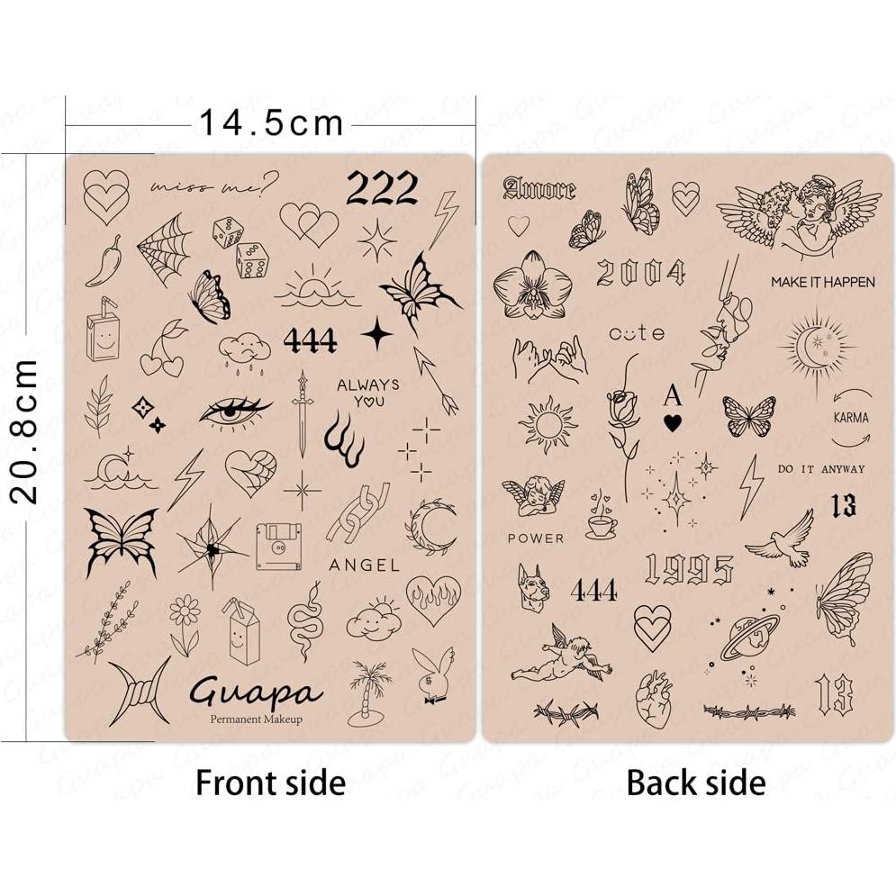 Almohadilla de Práctica de Tatuajes Silicona Rasmet 3PCS 1.5mm