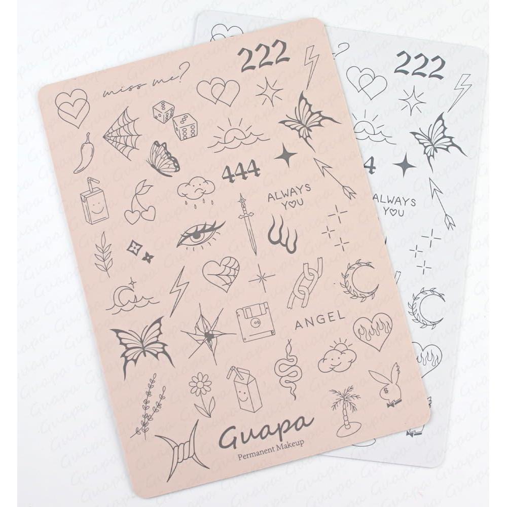 Almohadilla de Práctica de Tatuajes Silicona Rasmet 3PCS 1.5mm