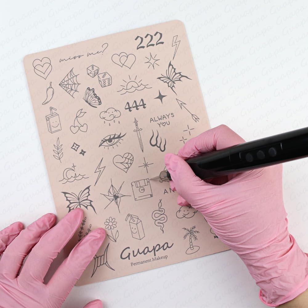 Almohadilla de Práctica de Tatuajes Silicona Rasmet 3PCS 1.5mm