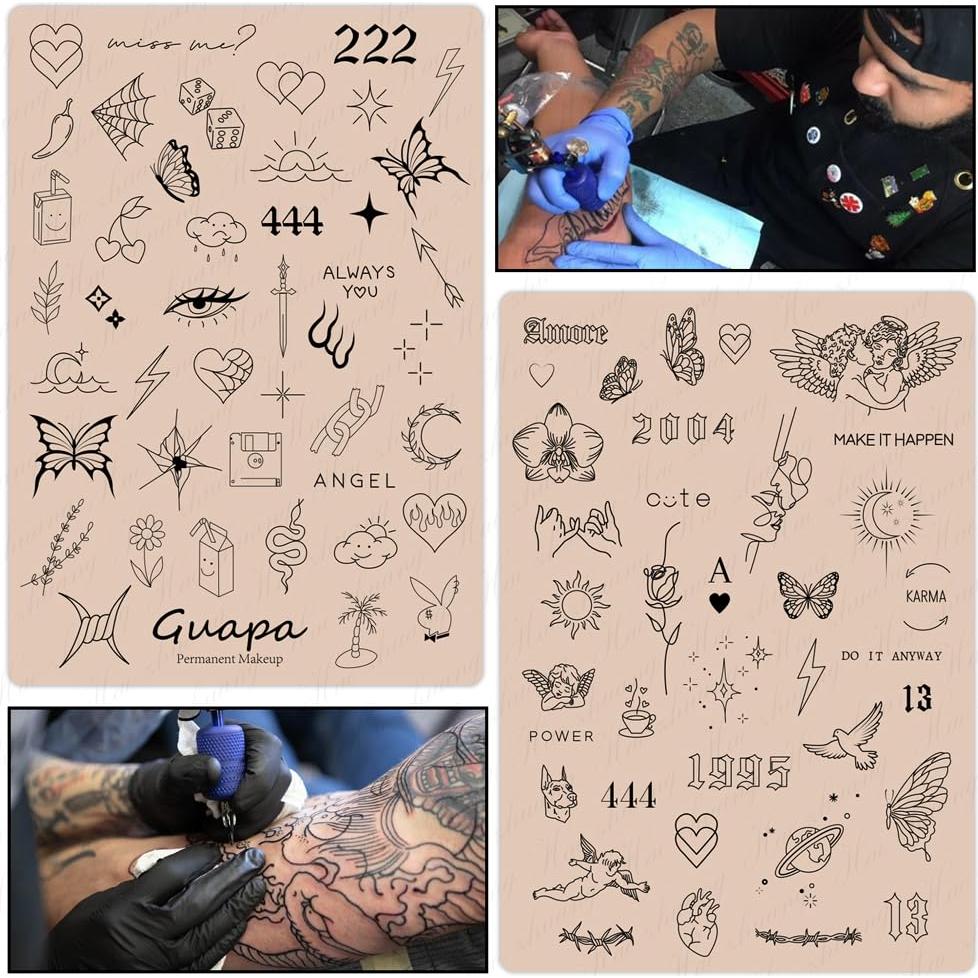 Almohadilla de Práctica de Tatuajes Silicona Rasmet 3PCS 1.5mm