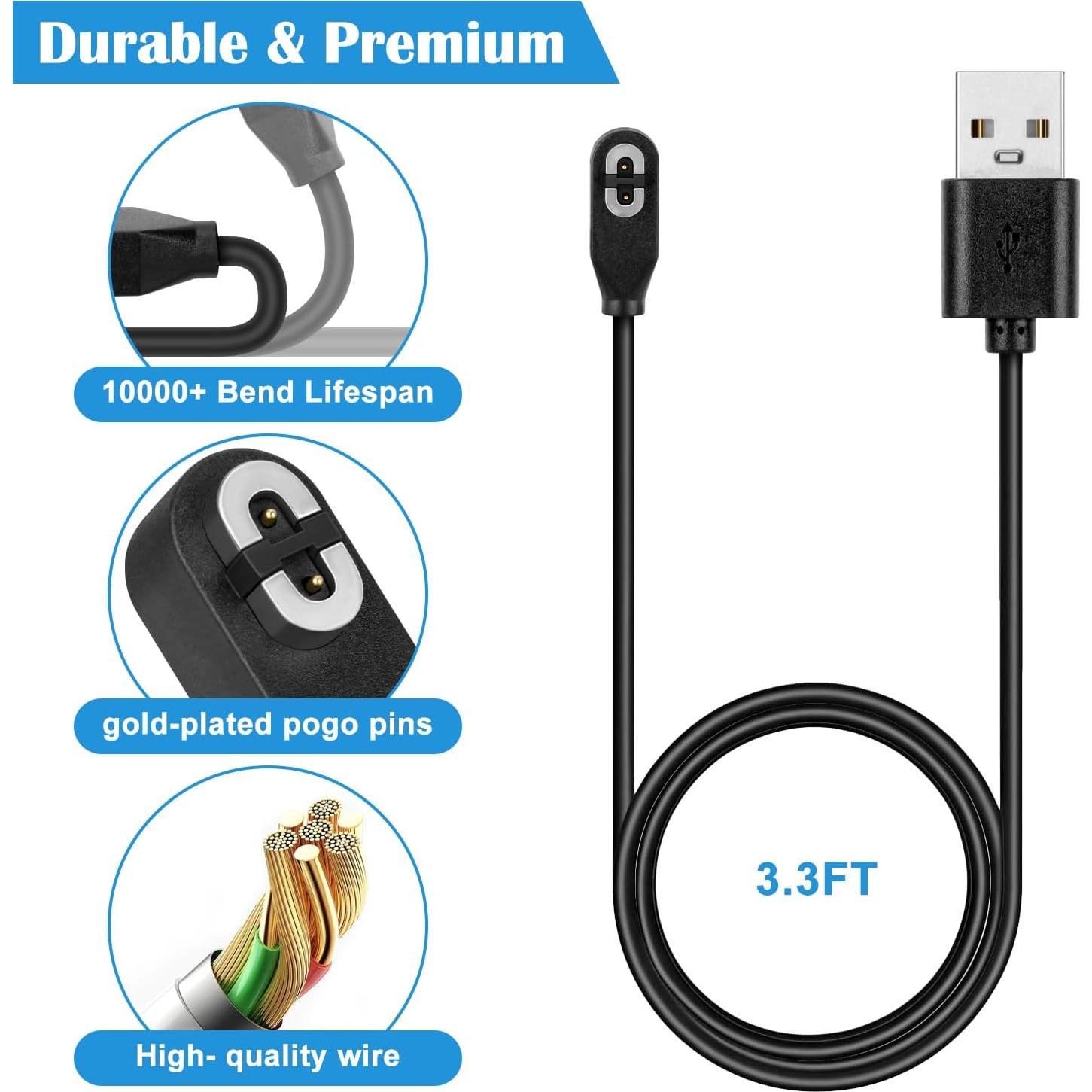 Cargador Magnético Shokz 1m para Auriculares AfterShokz