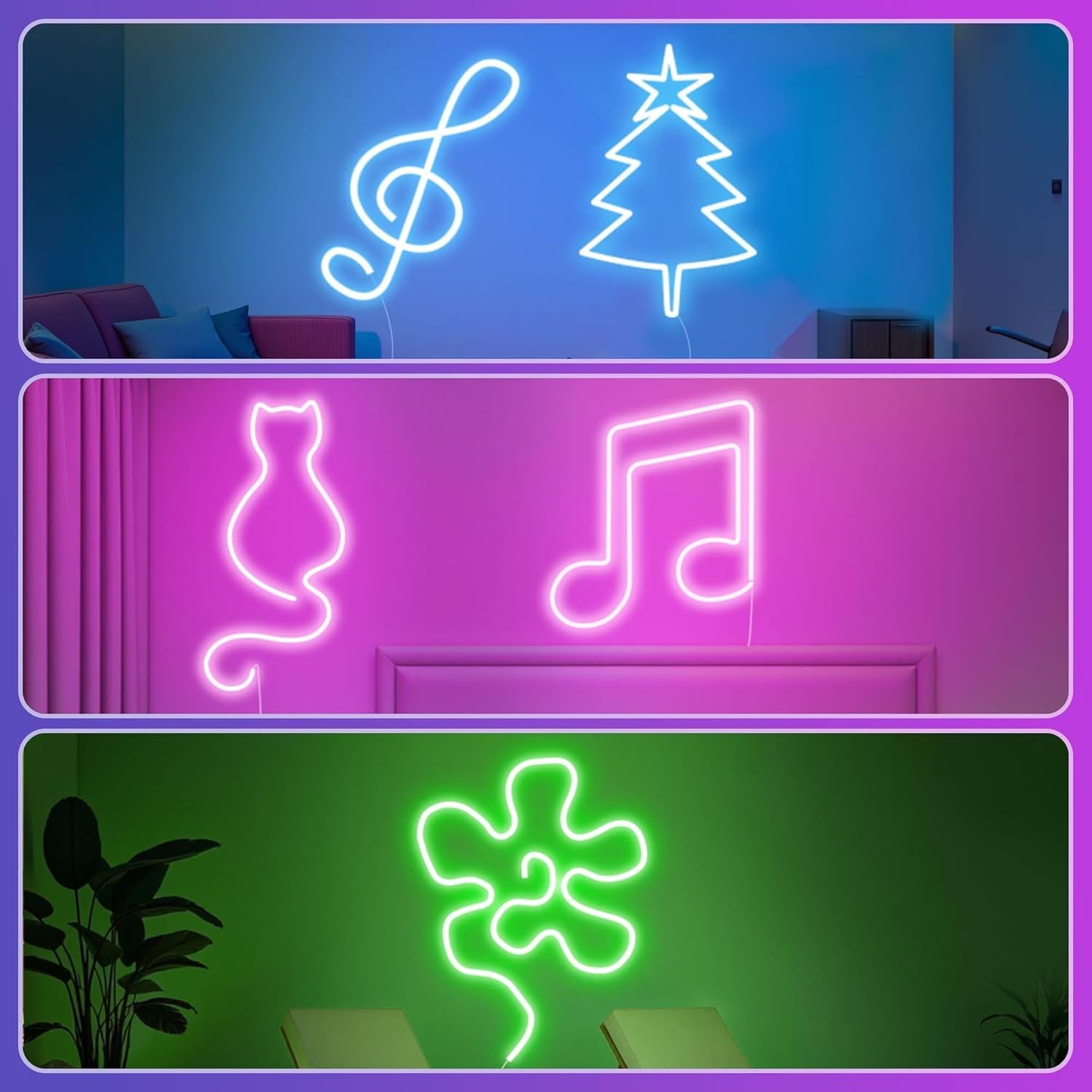 Luces de Cuerda LED RGB 6.1m LINK DREAM - Control Remoto y App