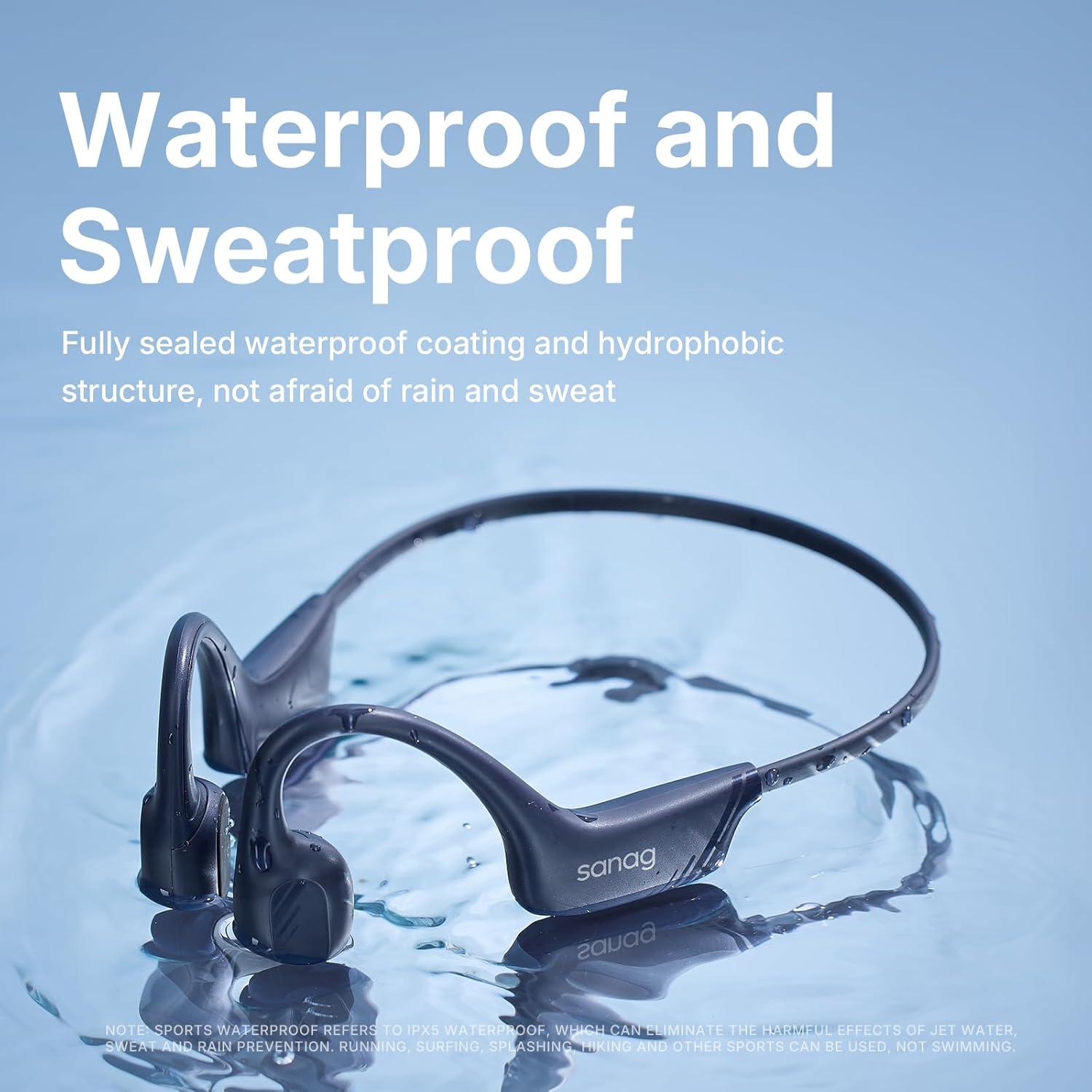 Auriculares Sanag B21S Conducción Ósea Bluetooth 5.4 IPX5 10H