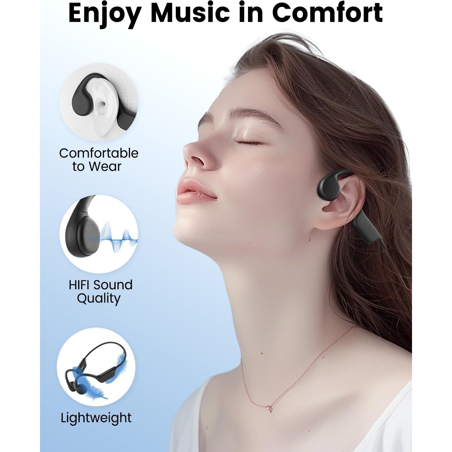 Auriculares Inalámbricos Bluetooth 5.3 BANOSHALO X7s IPX8