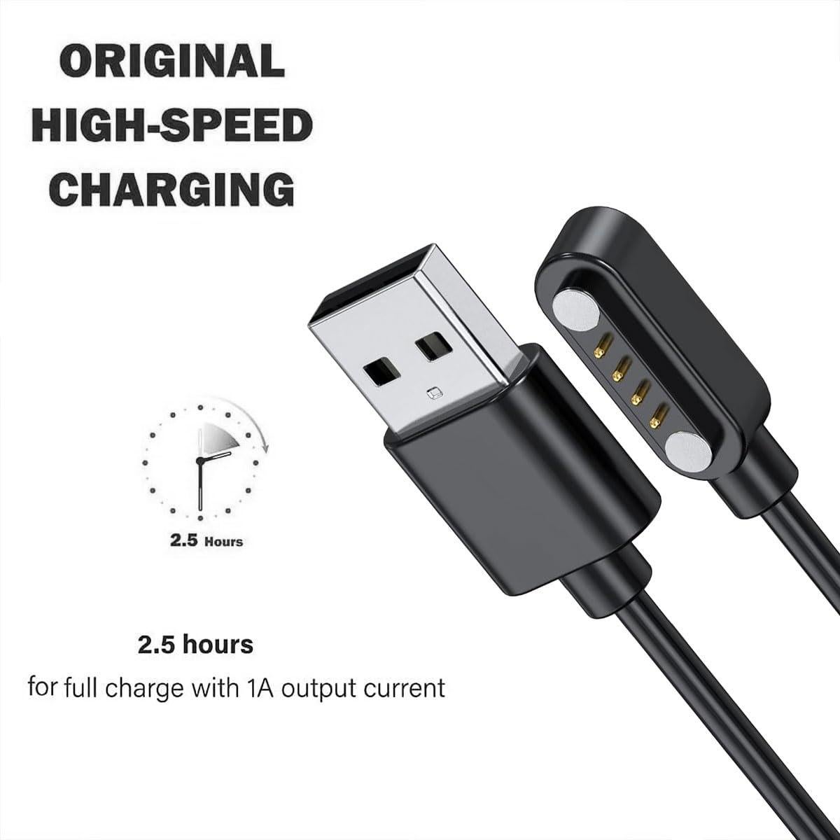 Cargador Magnético USB 60cm Compatible Banoshalo X7s y Más