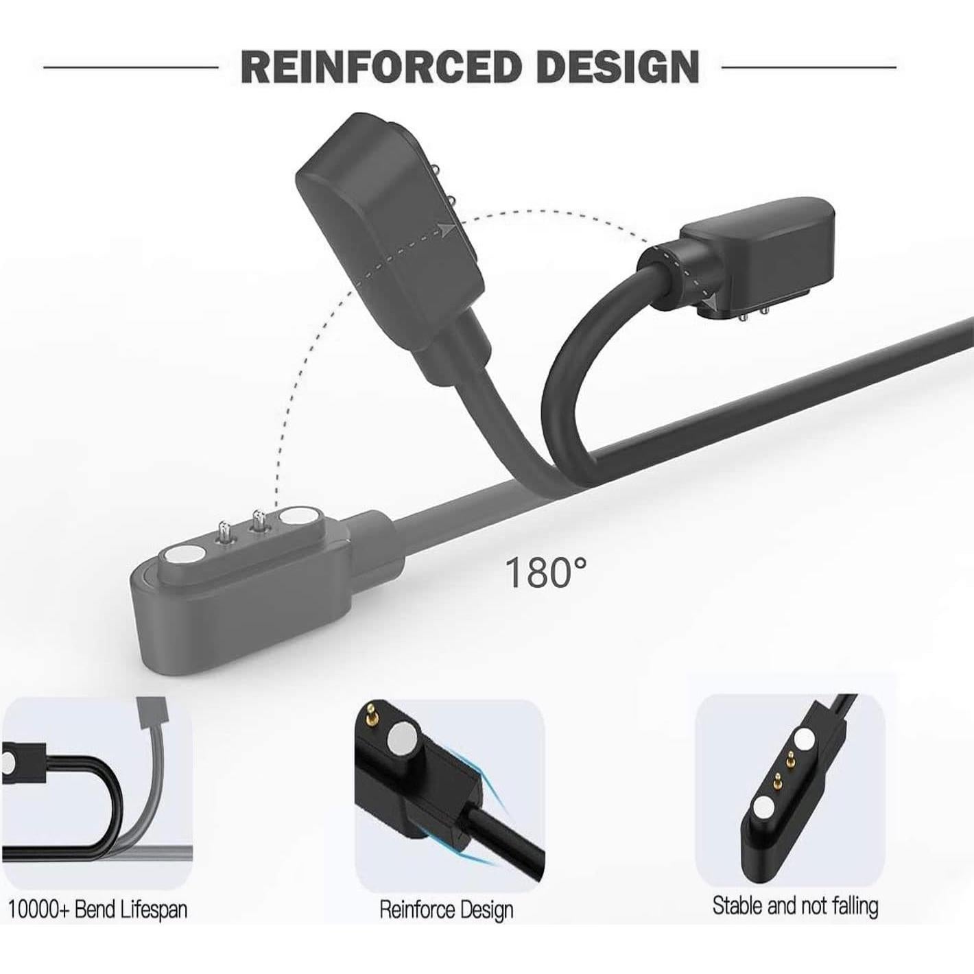 Cargador Magnético USB 60cm Compatible Banoshalo X7s y Más