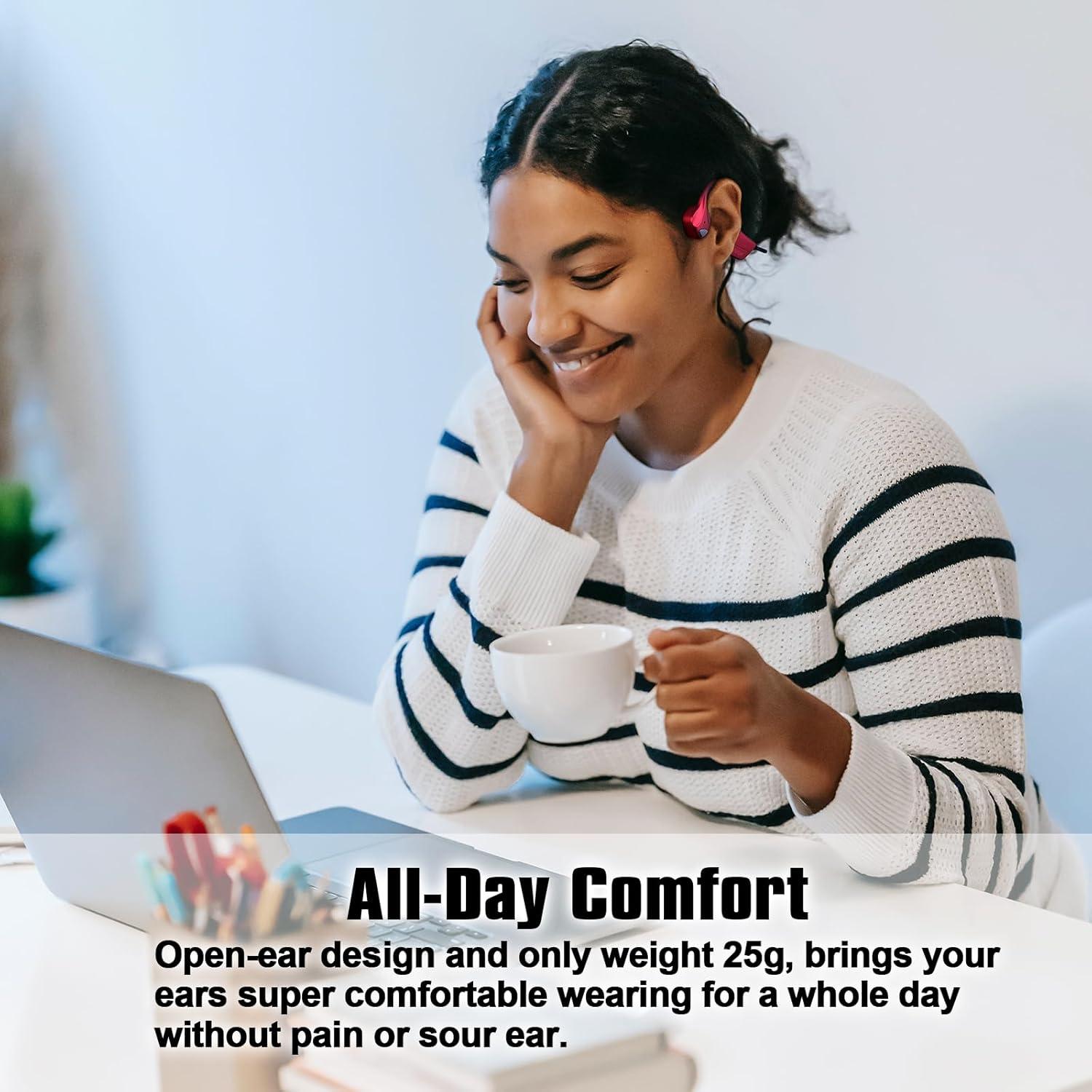 Auriculares Inalámbricos de Conducción Ósea Youthwhisper Lite - Impermeables y Livianos