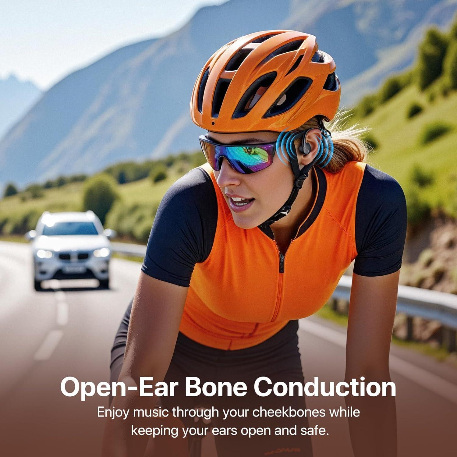 Auriculares Inalámbricos Conducción Ósea CPTEA X3, 10h Batería