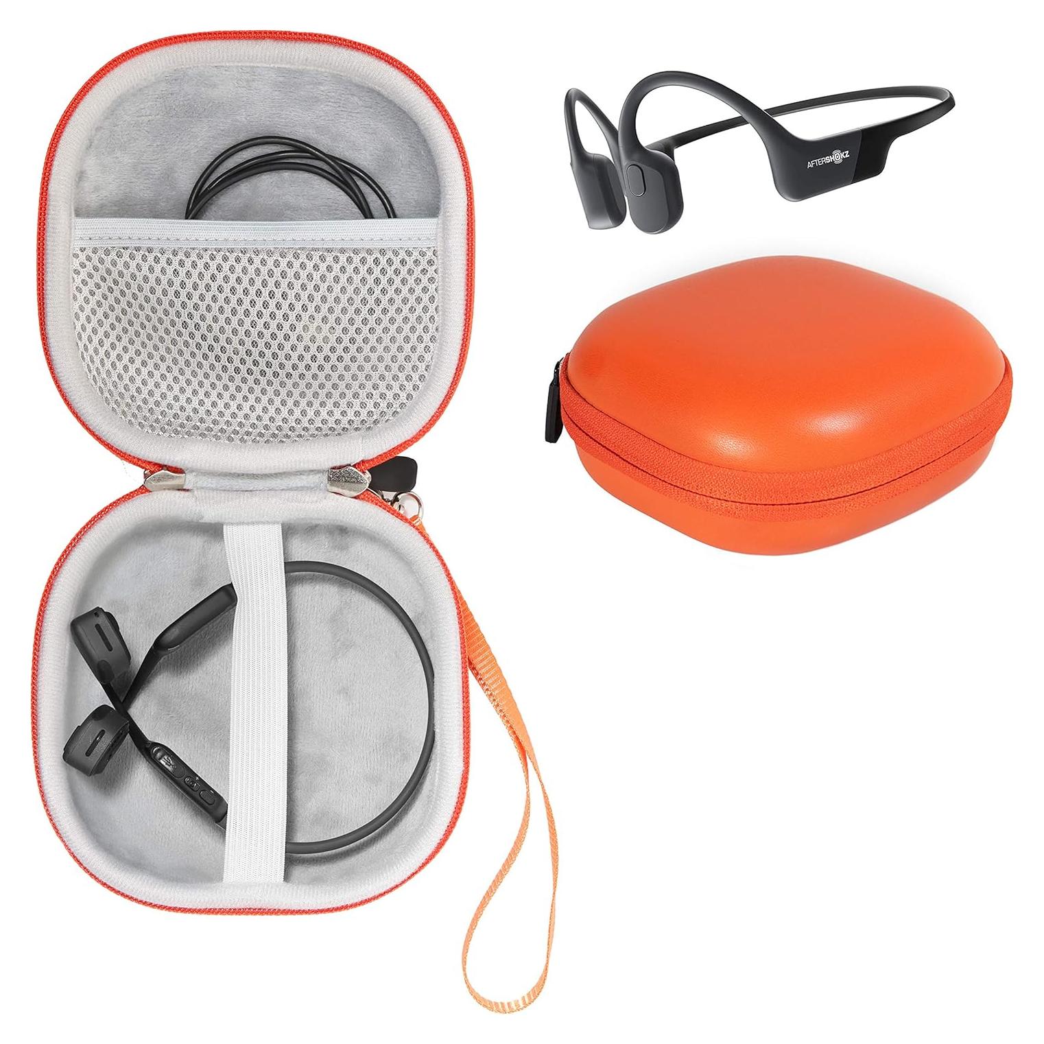 Funda CaseSack para auriculares Aftershokz y Shokz - Naranja