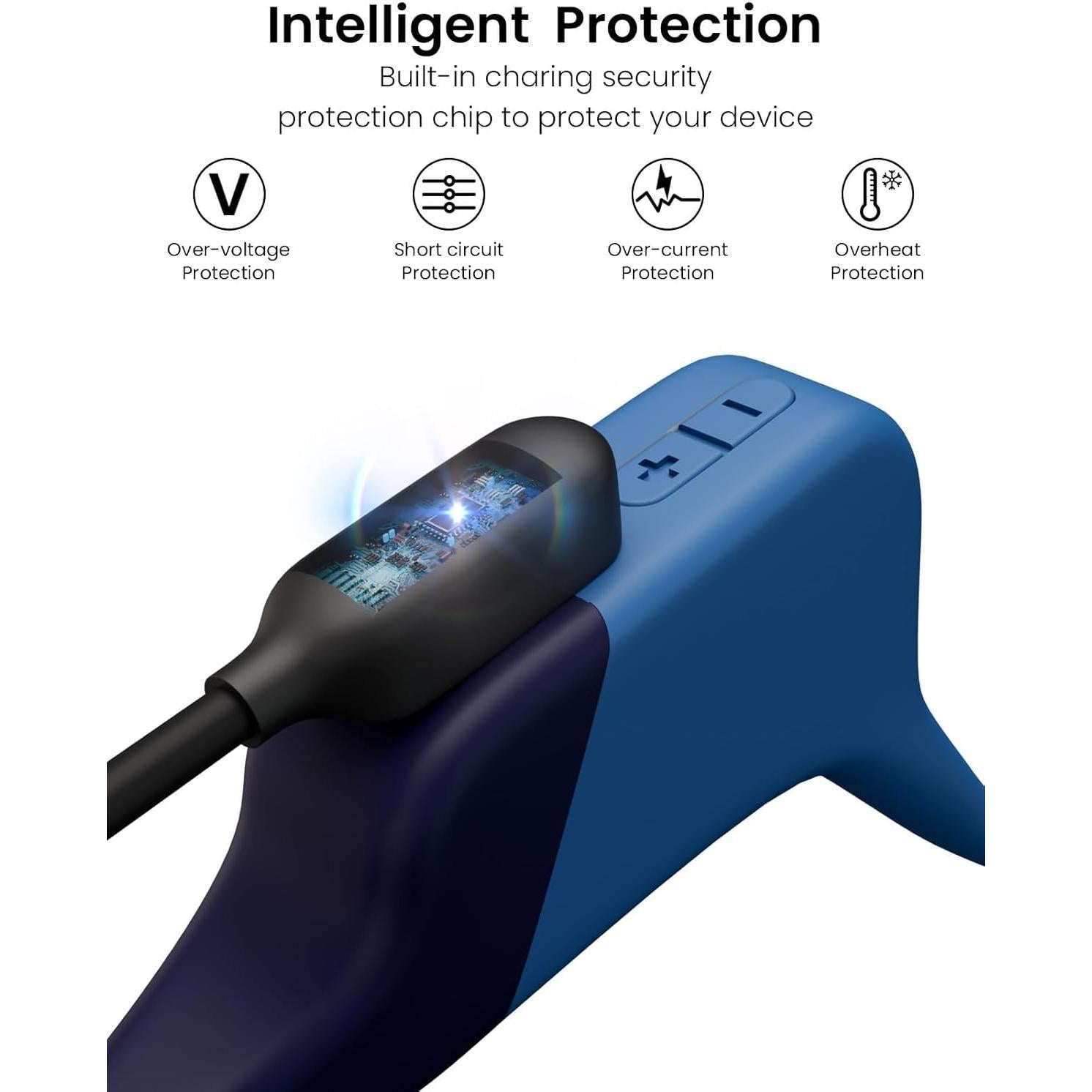 Cable de carga magnético USB Shokz 1.0 m para auriculares