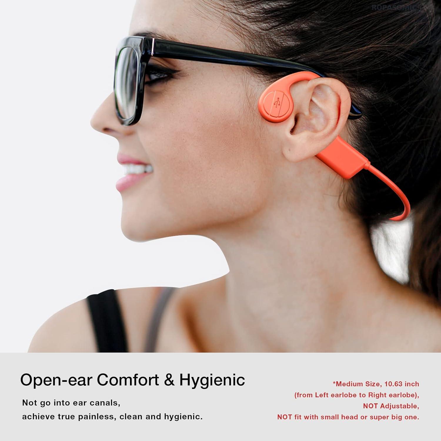 Auriculares Inalámbricos ROPASOMIC Rokbone X7i Conducción Ósea 12h