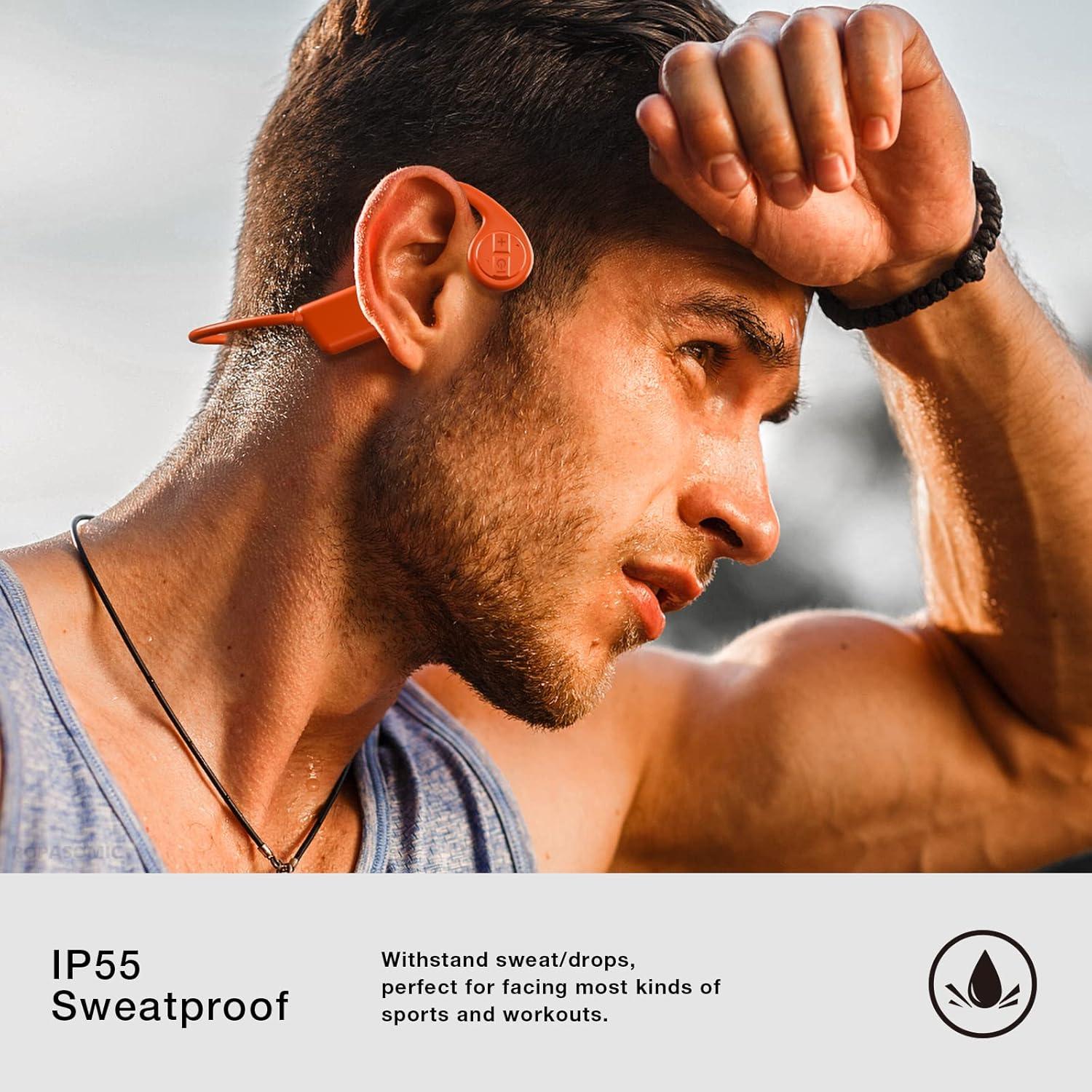 Auriculares Inalámbricos ROPASOMIC Rokbone X7i Conducción Ósea 12h