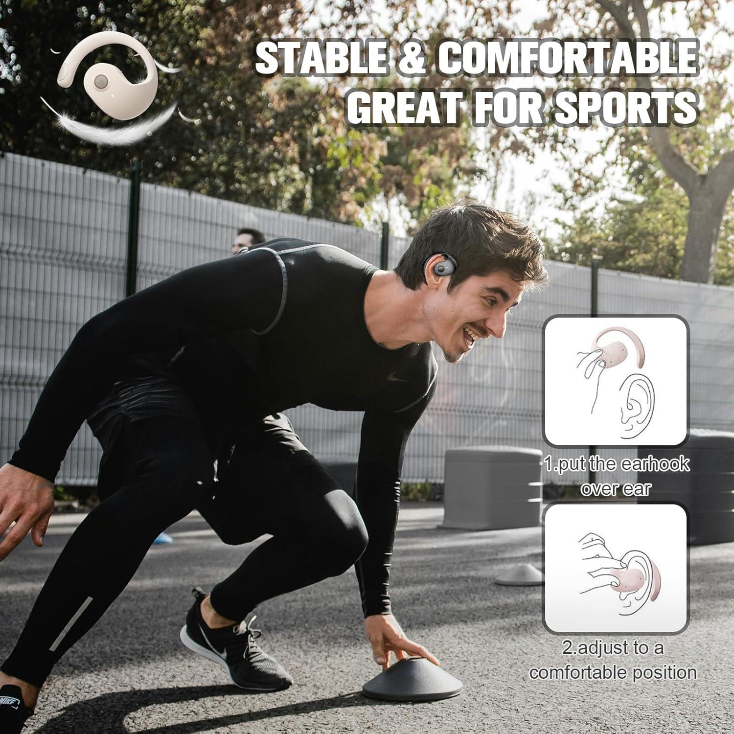 Auriculares Inalámbricos Conducción Ósea JM13 Bluetooth 5.3