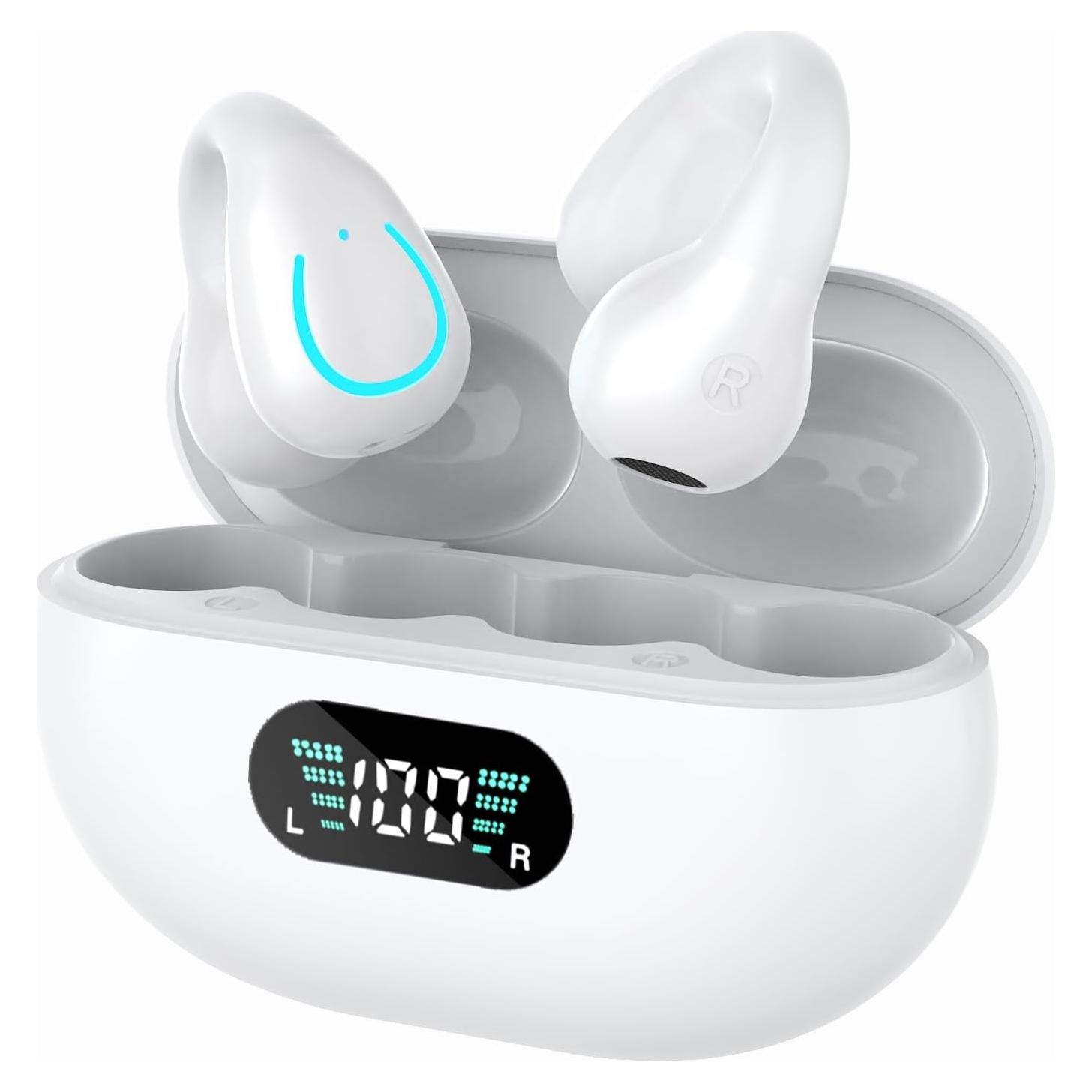 Auriculares Inalámbricos HYM Q71 Bluetooth 5.3 con Estuche Carga